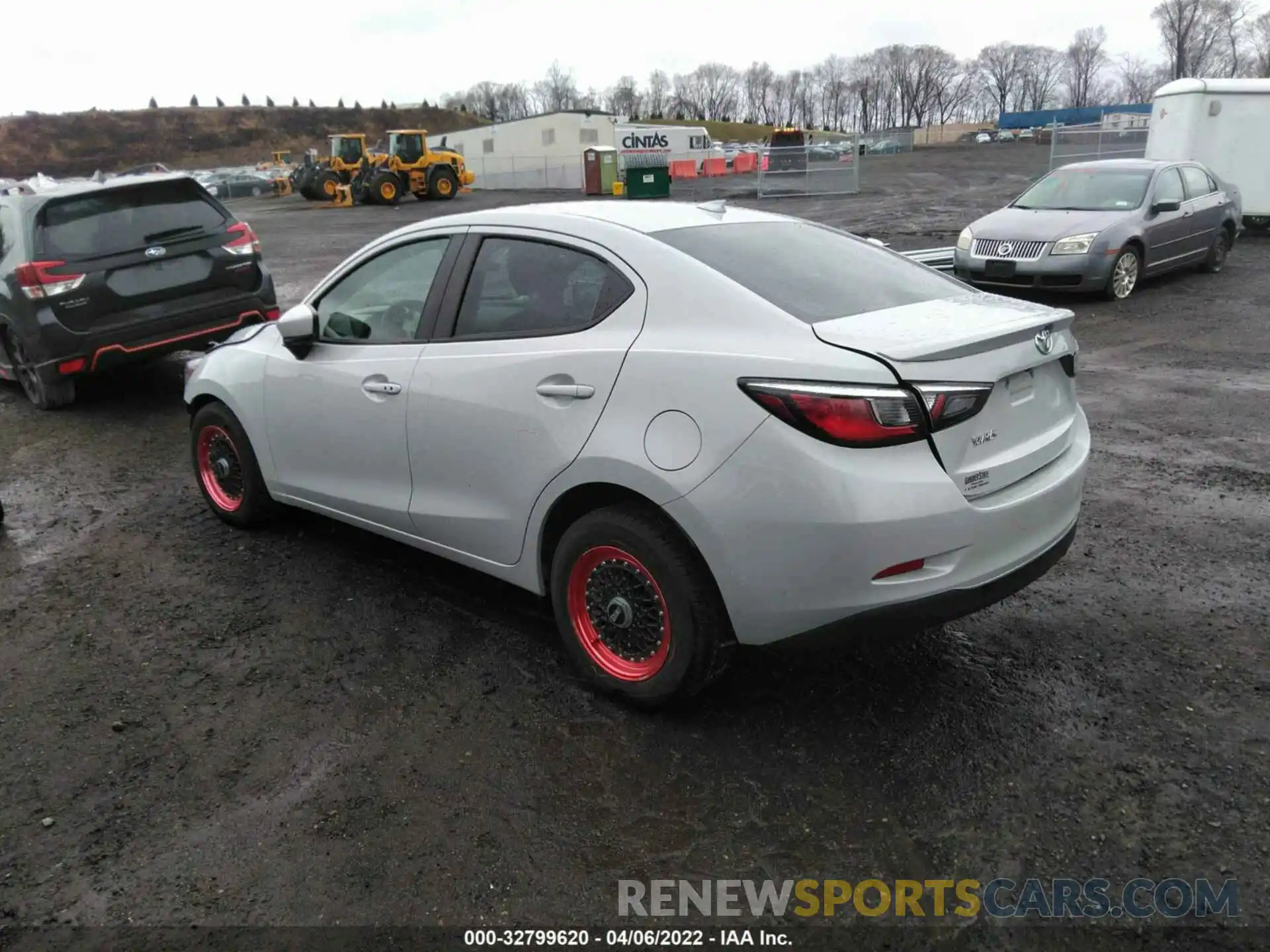 3 Photograph of a damaged car 3MYDLBYV9KY511186 TOYOTA YARIS SEDAN 2019