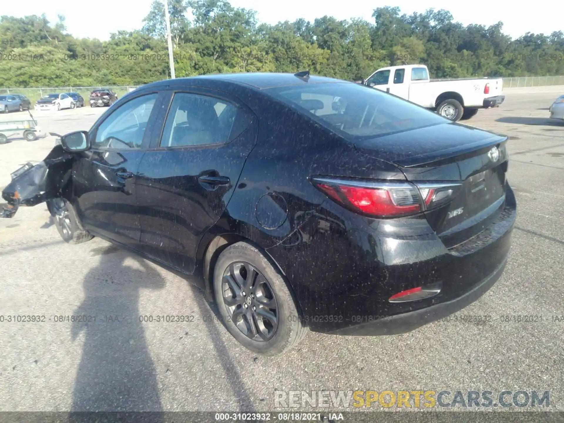 3 Photograph of a damaged car 3MYDLBYV9KY514122 TOYOTA YARIS SEDAN 2019