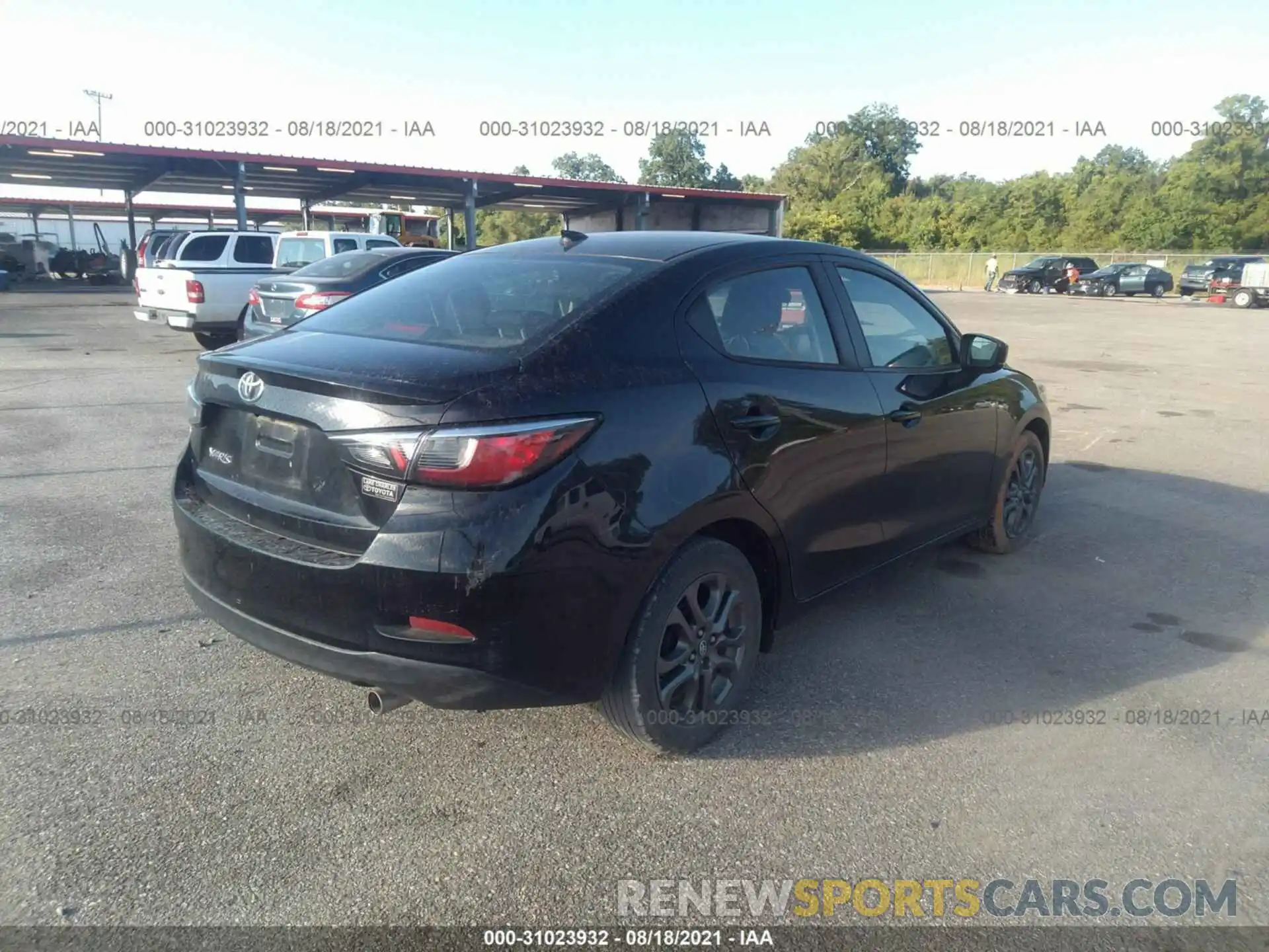 4 Photograph of a damaged car 3MYDLBYV9KY514122 TOYOTA YARIS SEDAN 2019