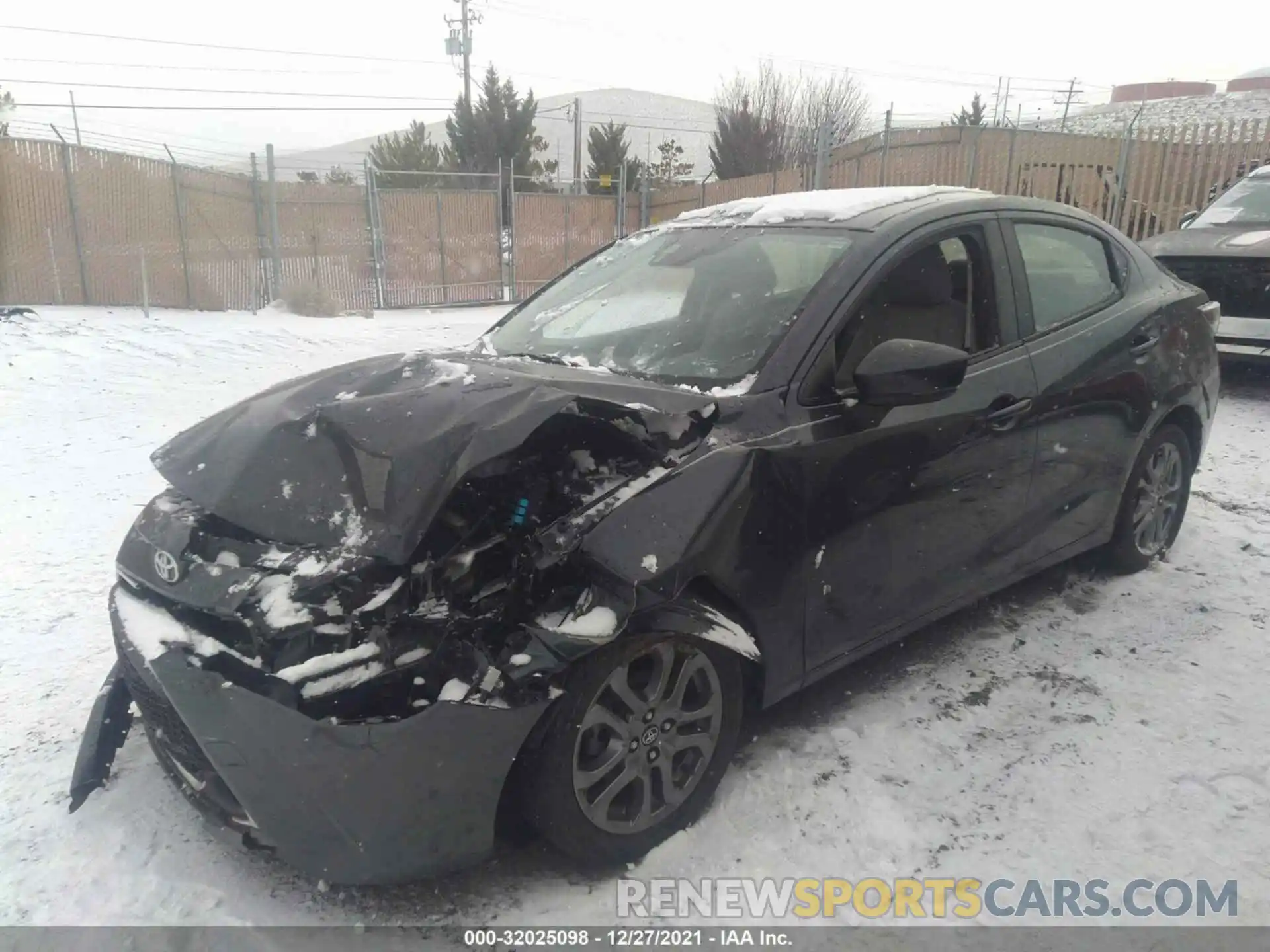 2 Photograph of a damaged car 3MYDLBYV9KY514850 TOYOTA YARIS SEDAN 2019