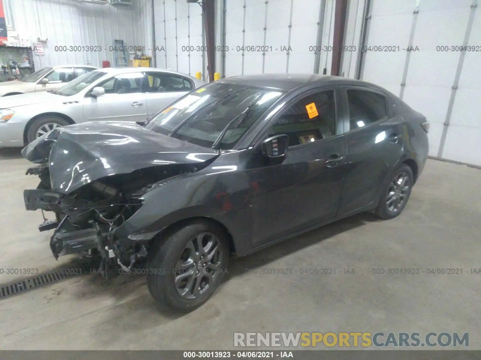 2 Photograph of a damaged car 3MYDLBYV9KY515402 TOYOTA YARIS SEDAN 2019