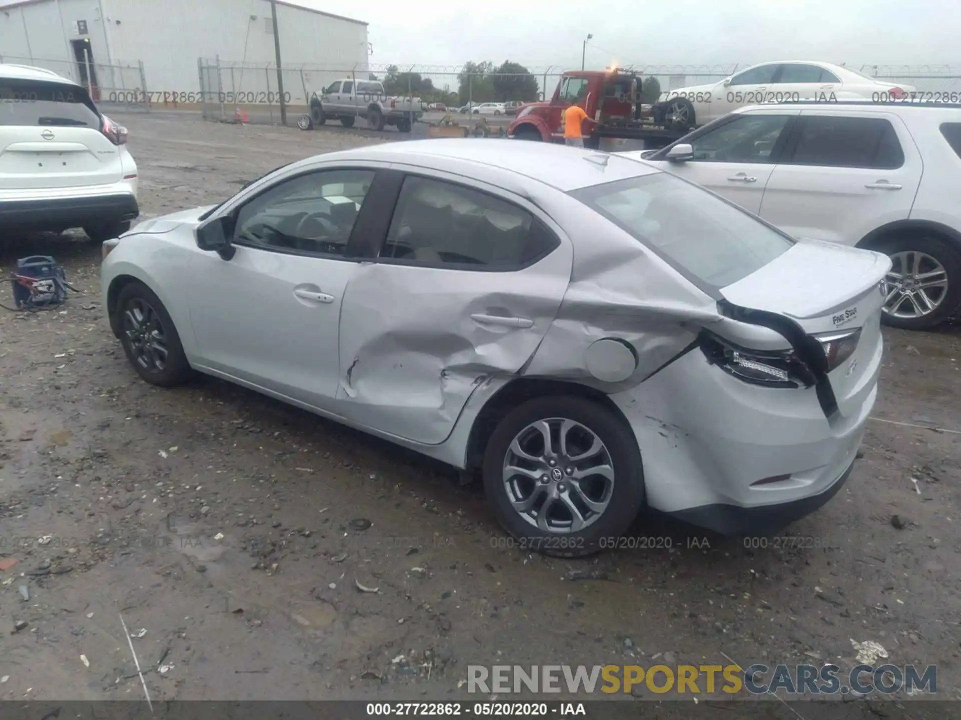 3 Photograph of a damaged car 3MYDLBYV9KY518414 TOYOTA YARIS SEDAN 2019