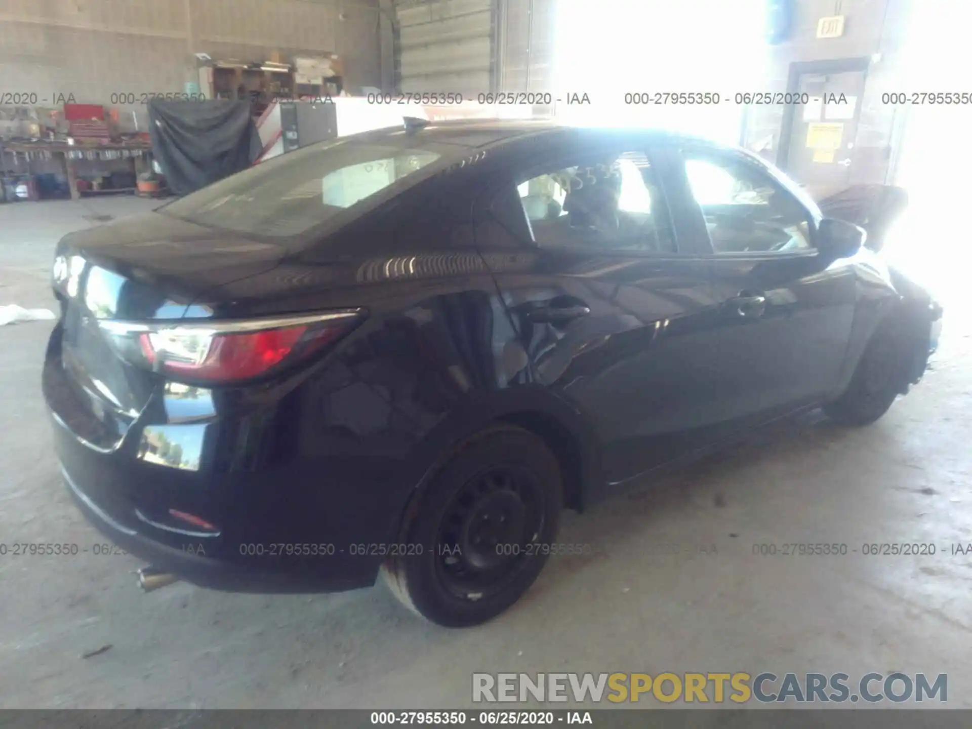 4 Photograph of a damaged car 3MYDLBYV9KY521913 TOYOTA YARIS SEDAN 2019