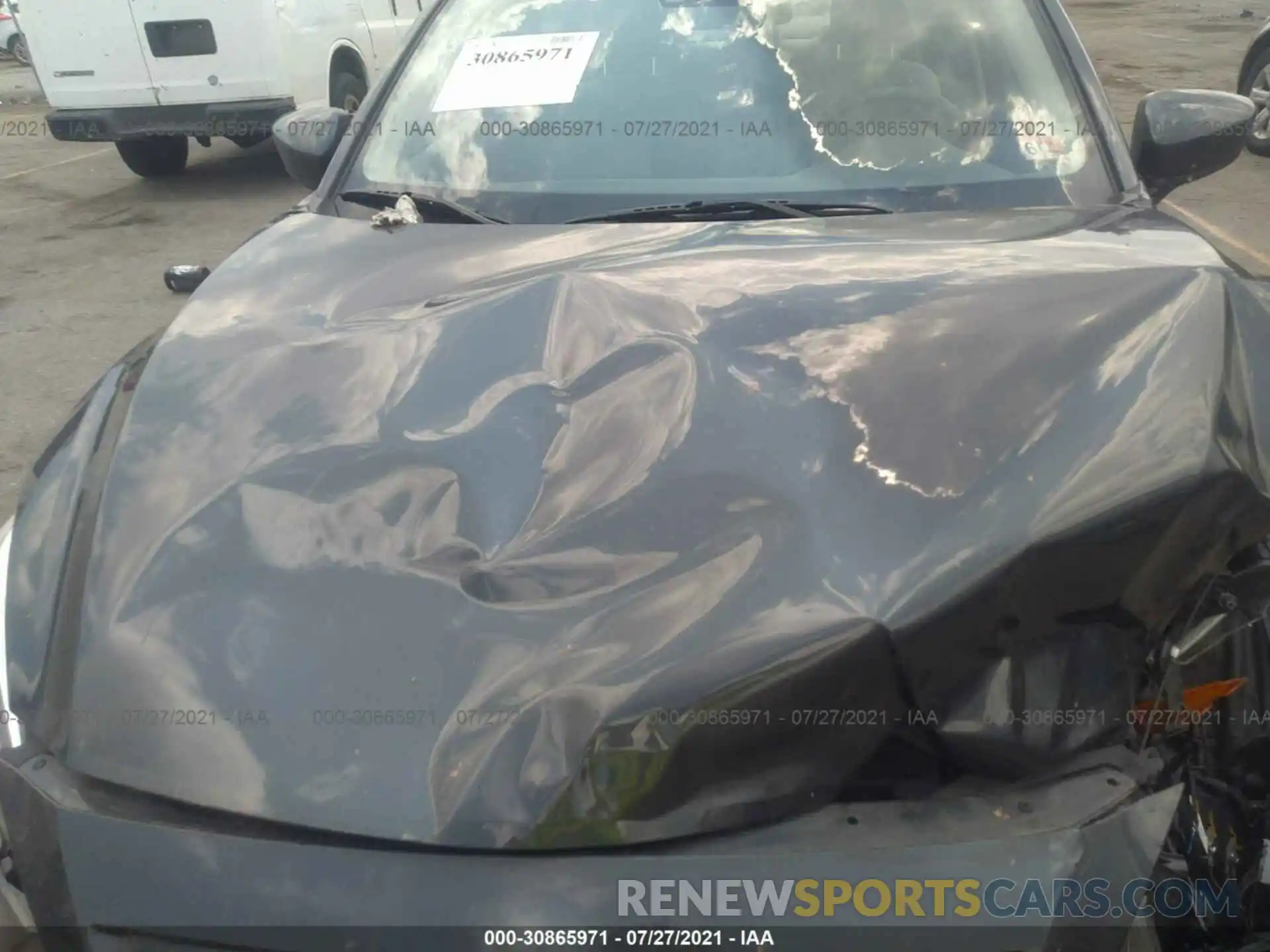 10 Photograph of a damaged car 3MYDLBYV9KY522415 TOYOTA YARIS SEDAN 2019