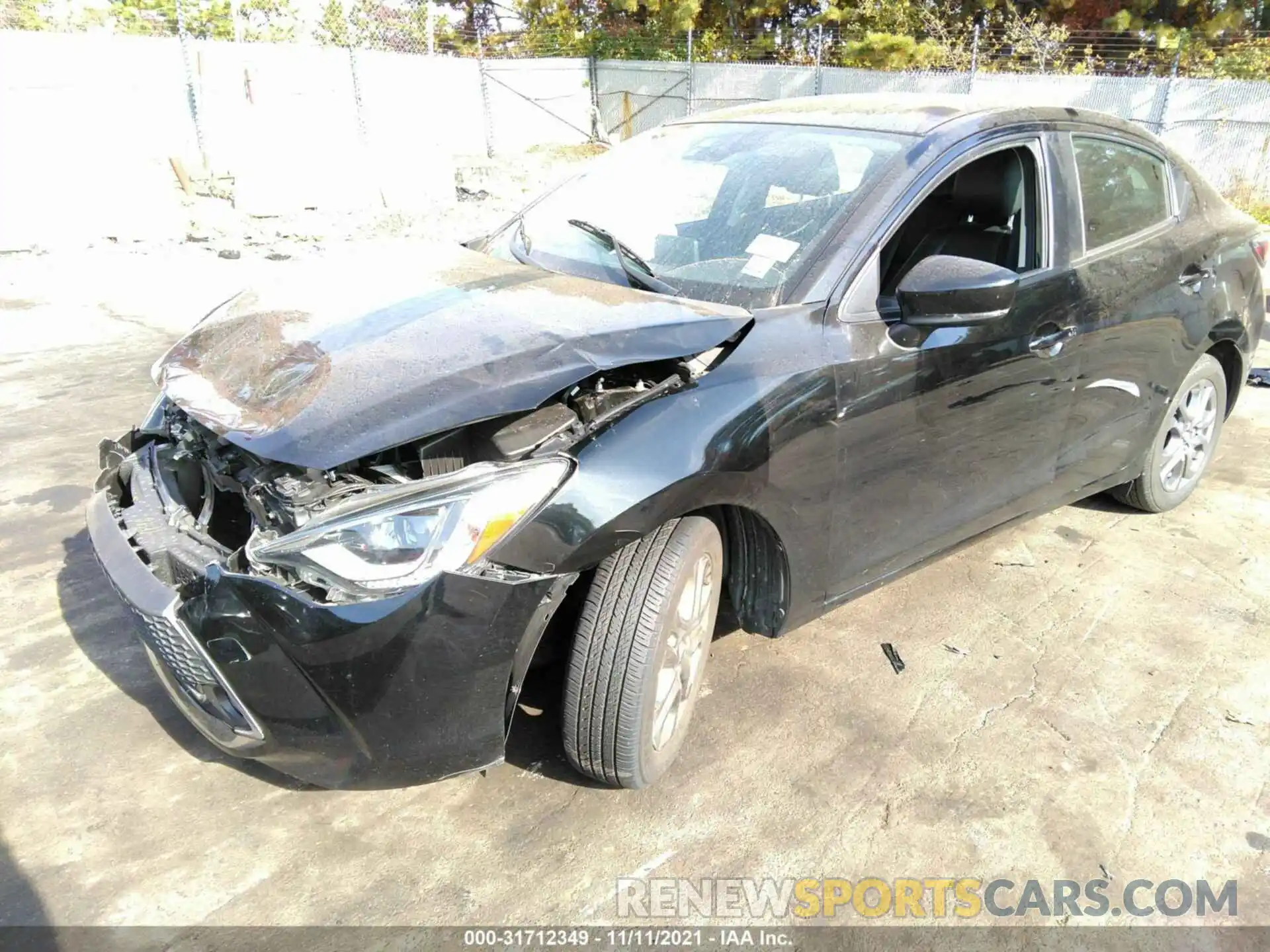 2 Photograph of a damaged car 3MYDLBYV9KY525024 TOYOTA YARIS SEDAN 2019