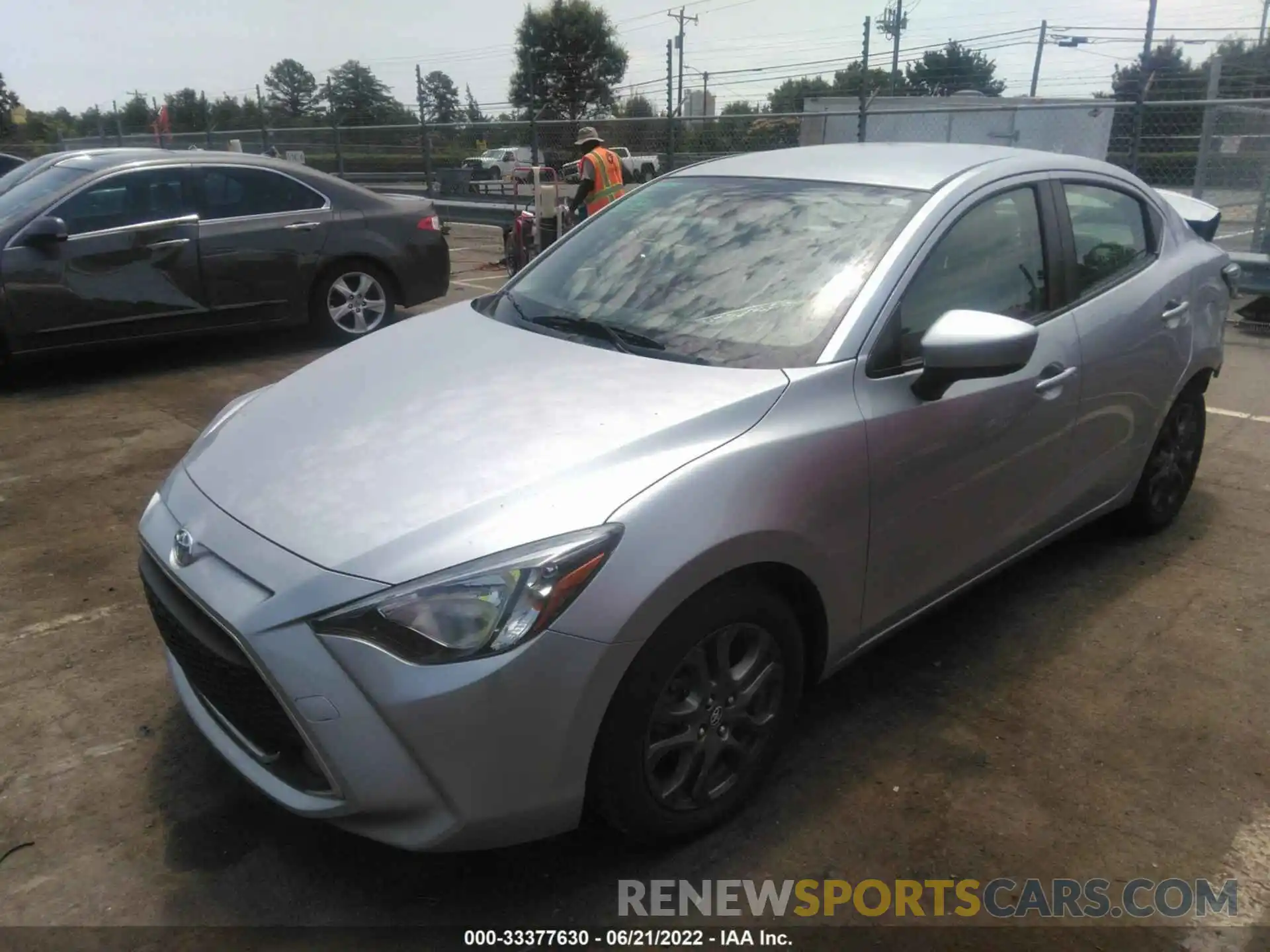 2 Photograph of a damaged car 3MYDLBYV9KY525699 TOYOTA YARIS SEDAN 2019