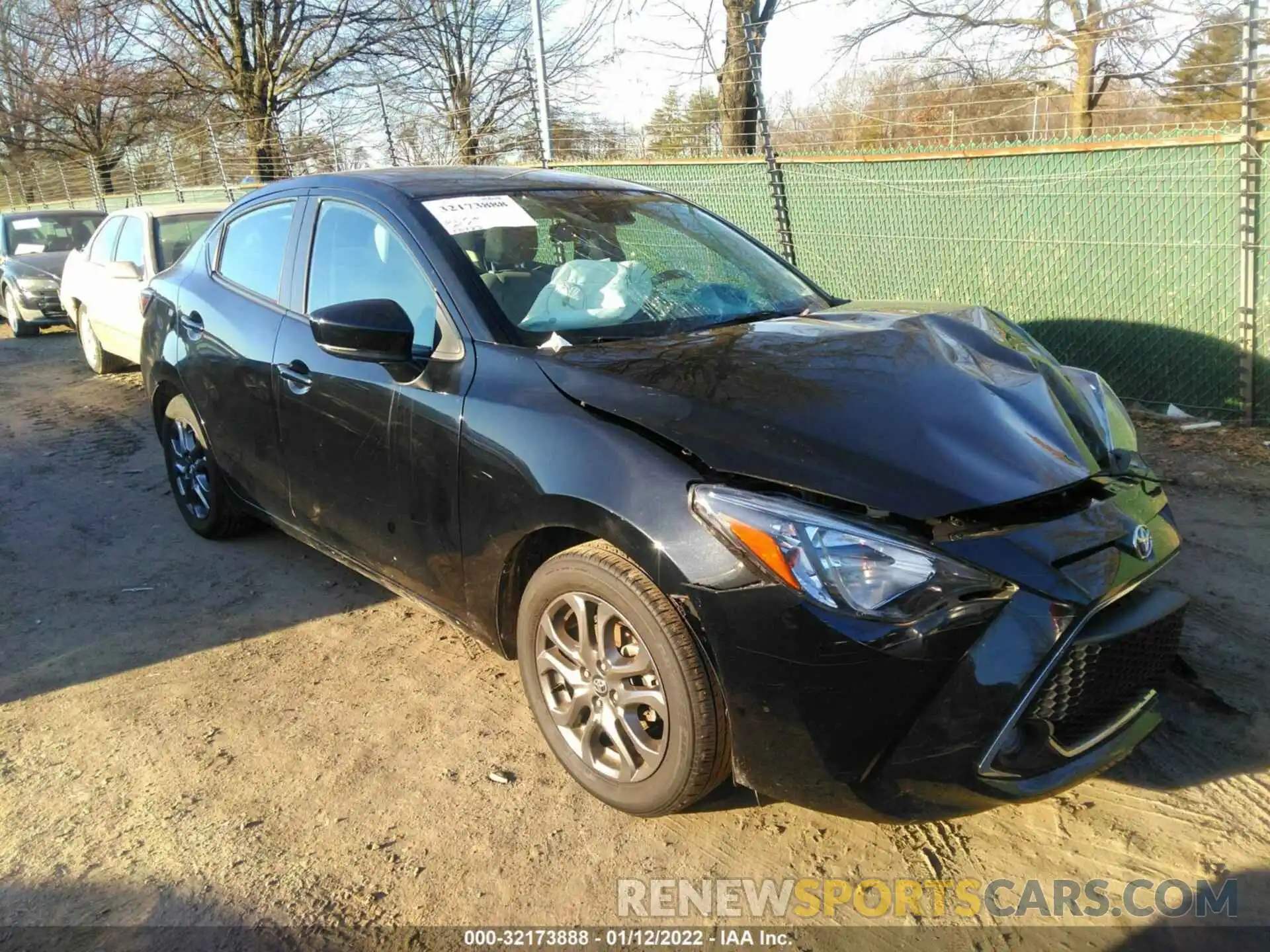 1 Photograph of a damaged car 3MYDLBYVXKY500178 TOYOTA YARIS SEDAN 2019