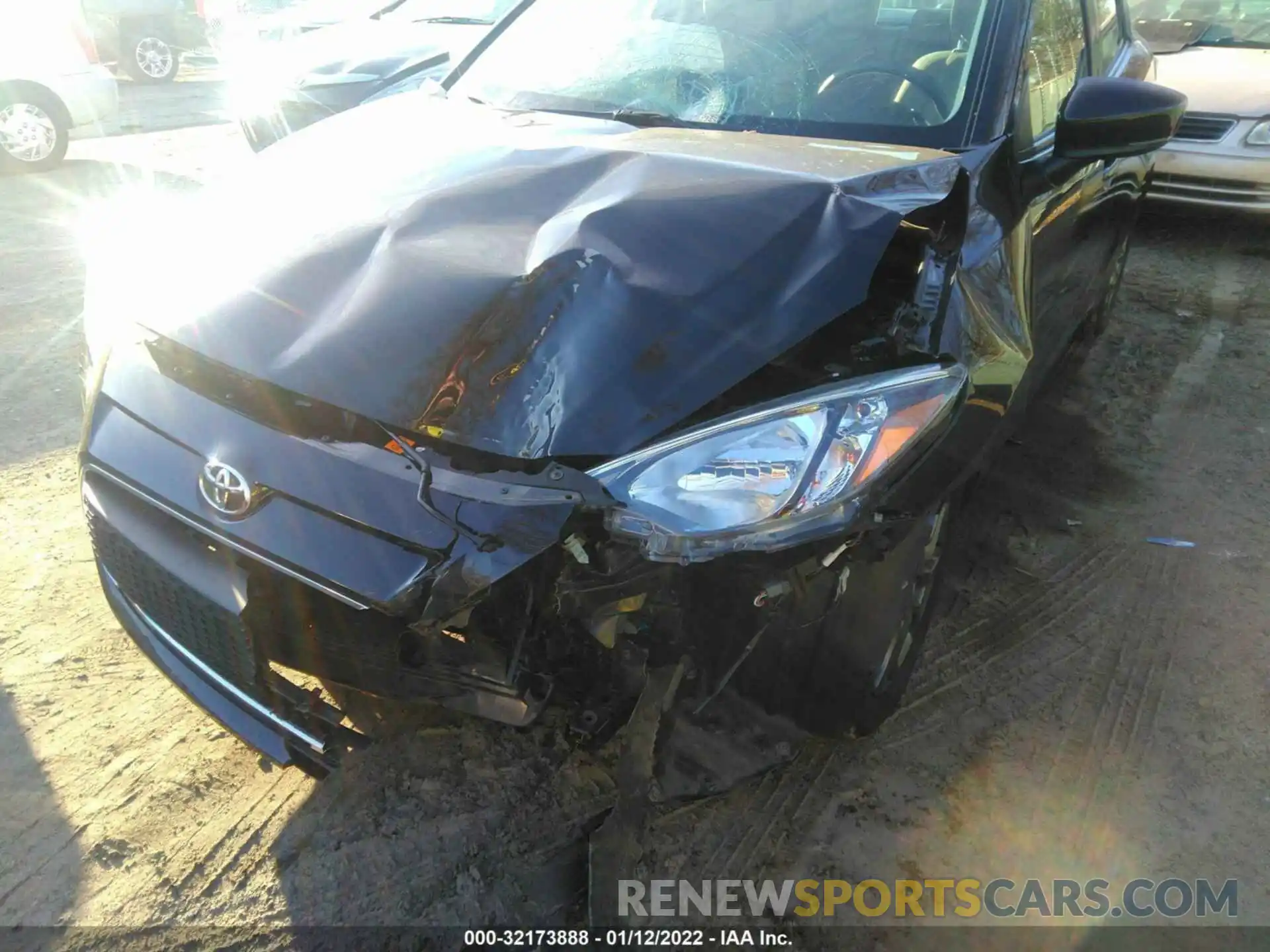 6 Photograph of a damaged car 3MYDLBYVXKY500178 TOYOTA YARIS SEDAN 2019