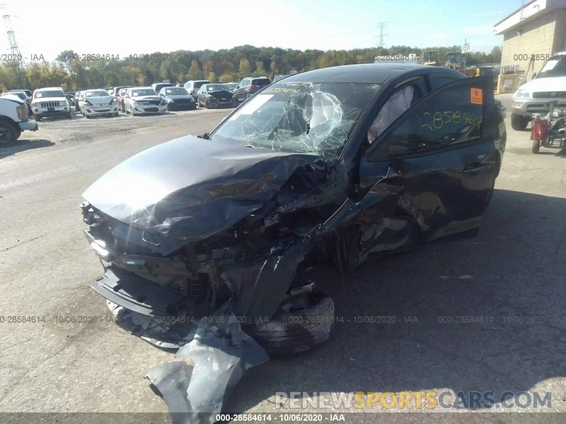 2 Photograph of a damaged car 3MYDLBYVXKY504439 TOYOTA YARIS SEDAN 2019