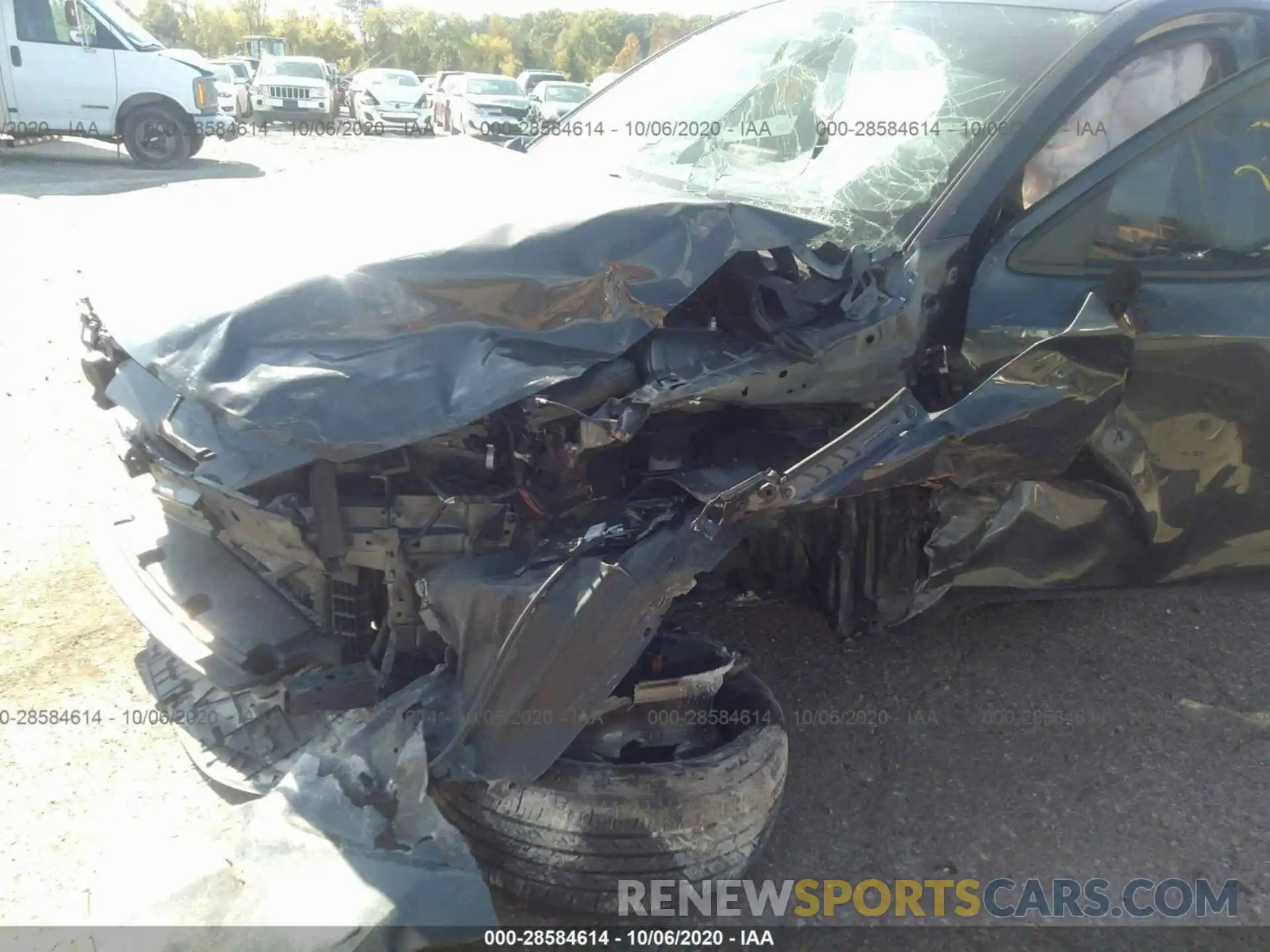 6 Photograph of a damaged car 3MYDLBYVXKY504439 TOYOTA YARIS SEDAN 2019