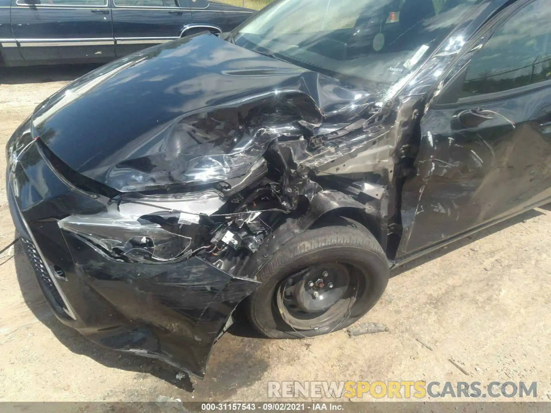 6 Photograph of a damaged car 3MYDLBYVXKY511018 TOYOTA YARIS SEDAN 2019