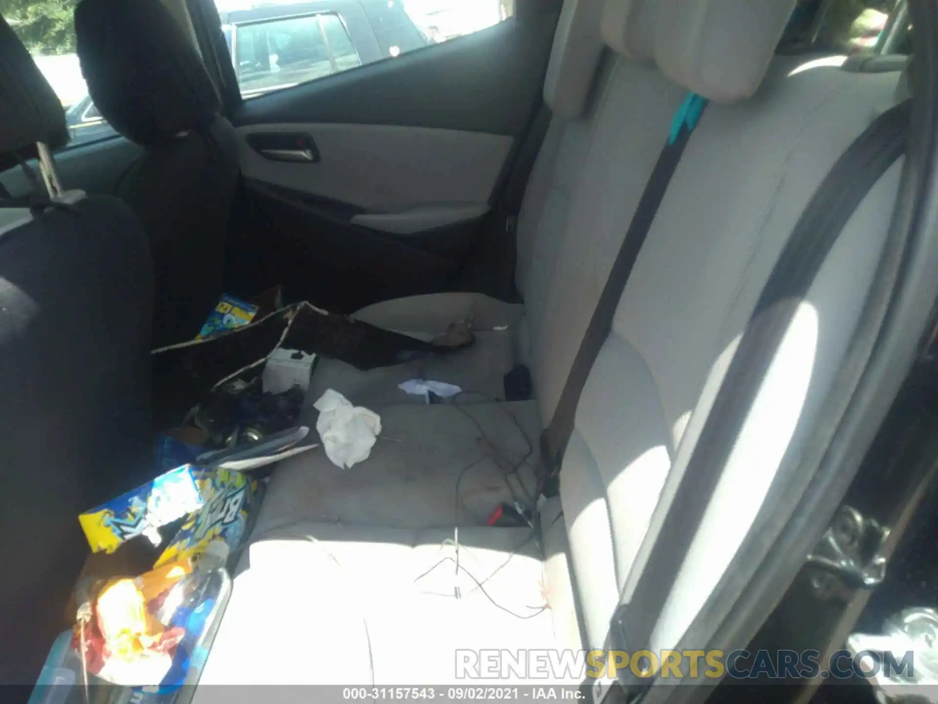 8 Photograph of a damaged car 3MYDLBYVXKY511018 TOYOTA YARIS SEDAN 2019