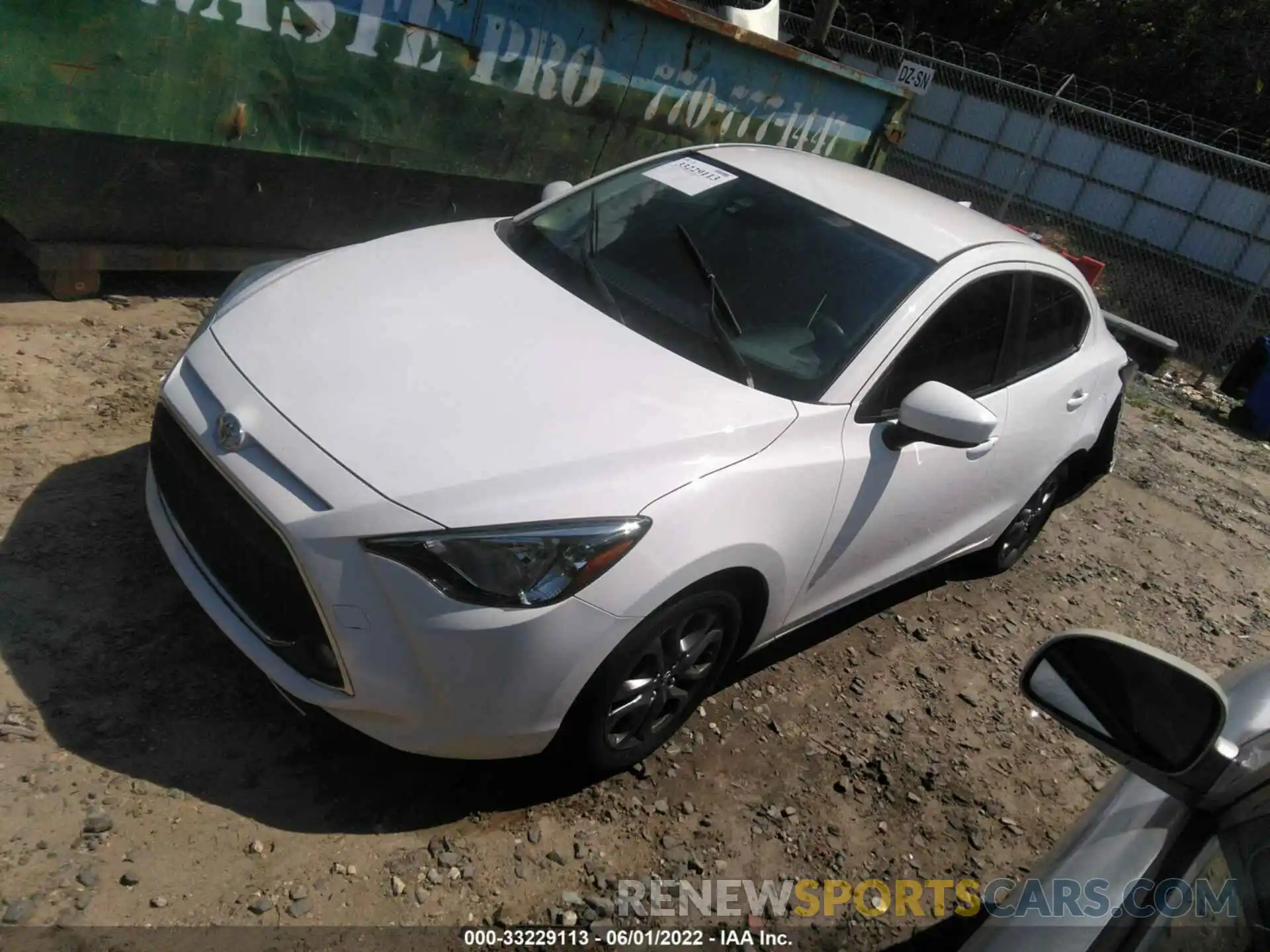 2 Photograph of a damaged car 3MYDLBYVXKY514761 TOYOTA YARIS SEDAN 2019