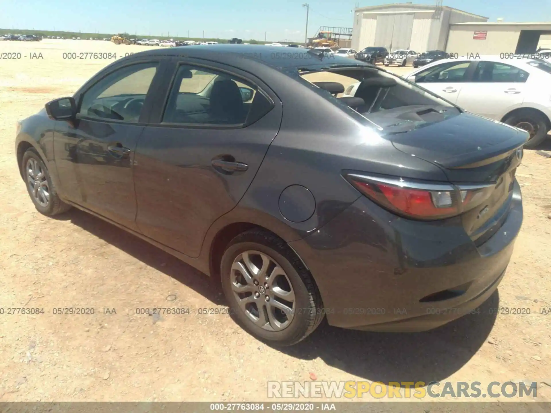 3 Photograph of a damaged car 3MYDLBYVXKY514839 TOYOTA YARIS SEDAN 2019