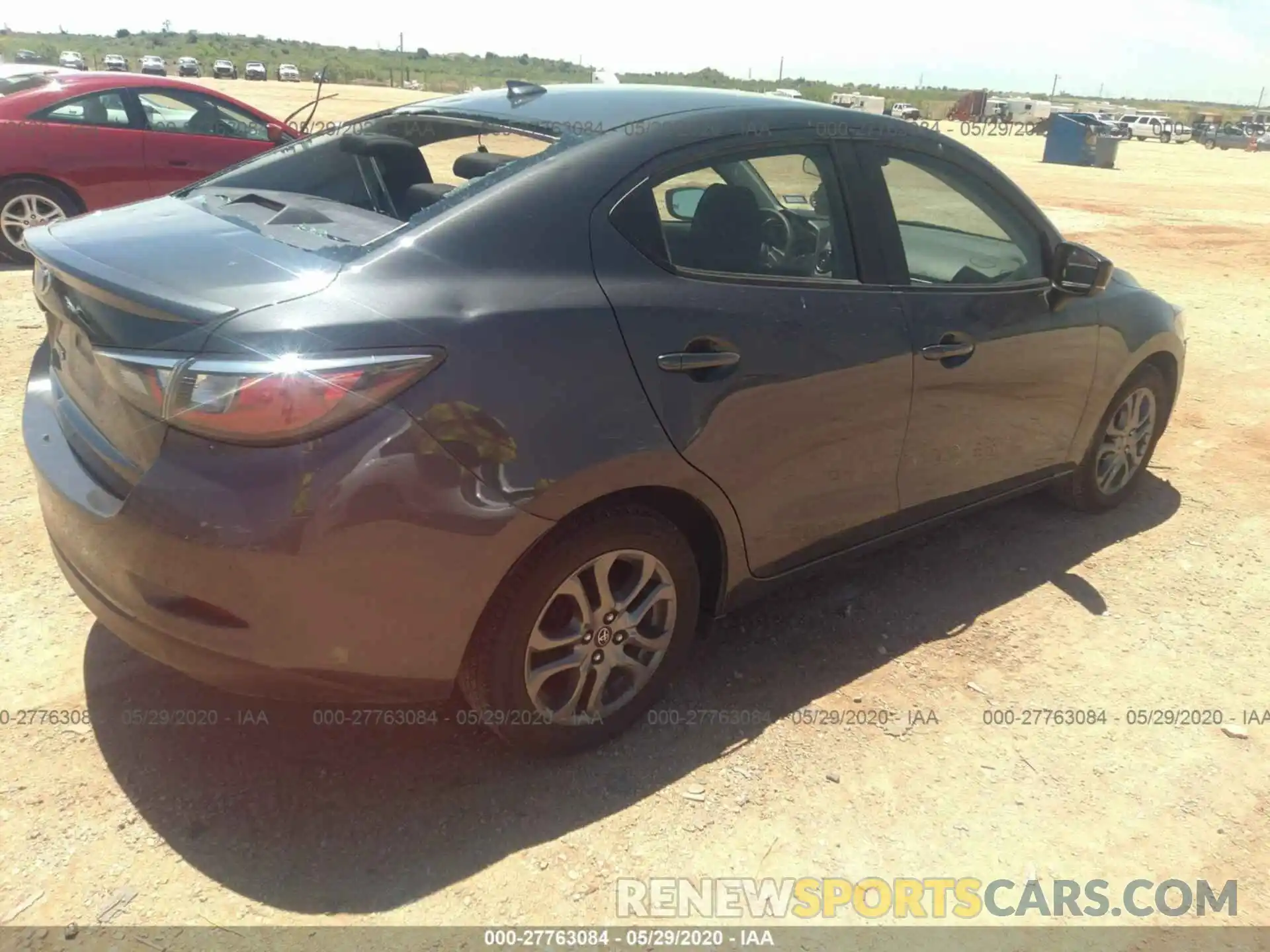 4 Photograph of a damaged car 3MYDLBYVXKY514839 TOYOTA YARIS SEDAN 2019