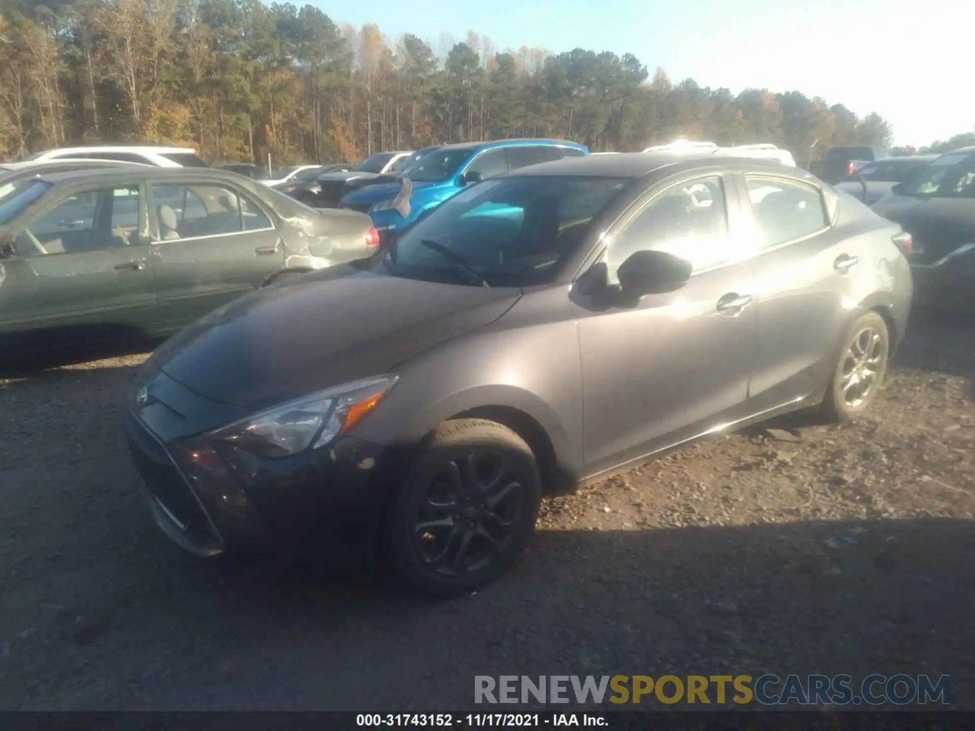 2 Photograph of a damaged car 3MYDLBYVXKY515361 TOYOTA YARIS SEDAN 2019