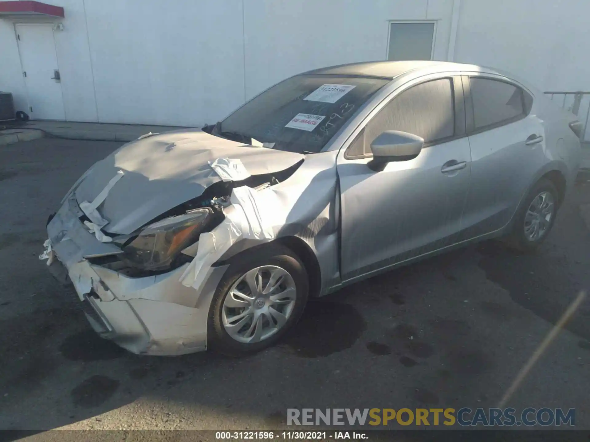 2 Photograph of a damaged car 3MYDLBYVXKY517000 TOYOTA YARIS SEDAN 2019