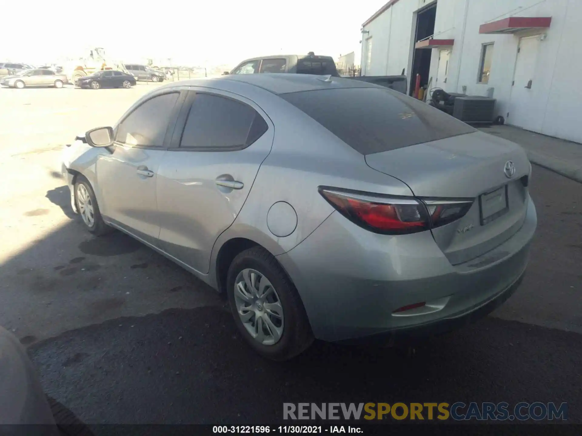 3 Photograph of a damaged car 3MYDLBYVXKY517000 TOYOTA YARIS SEDAN 2019