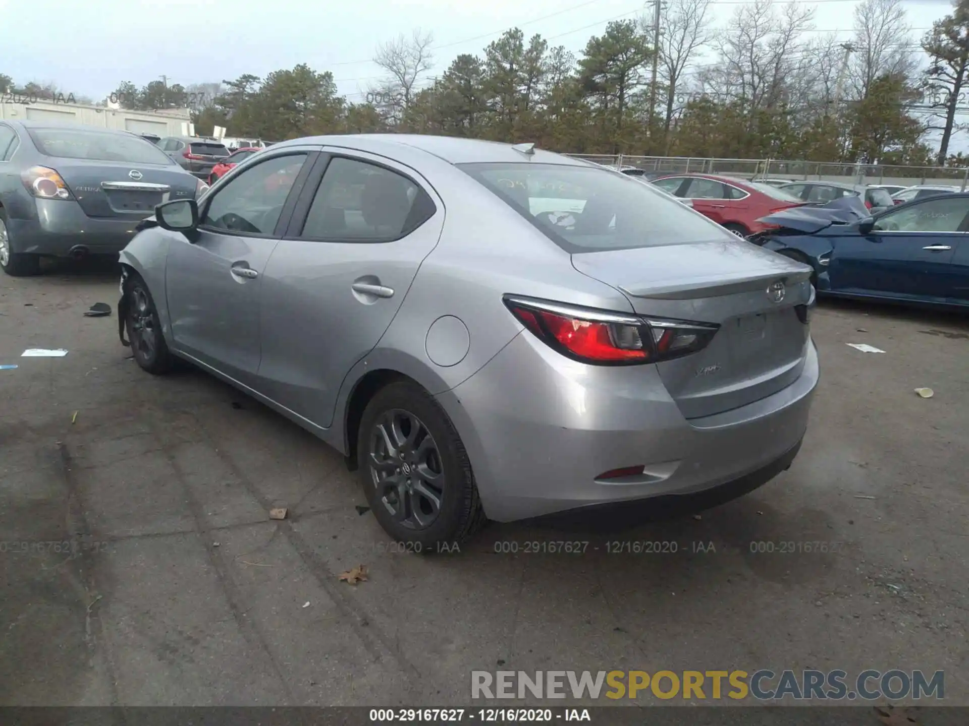 3 Photograph of a damaged car 3MYDLBYVXKY518292 TOYOTA YARIS SEDAN 2019