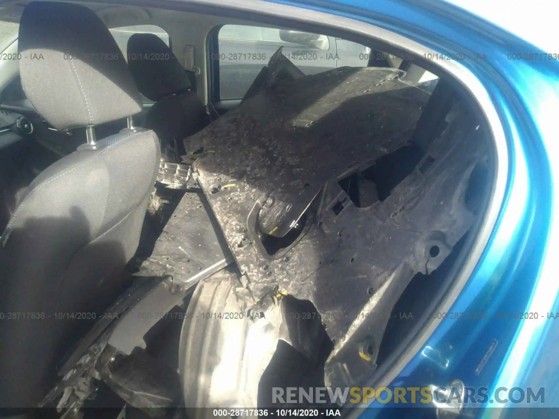 8 Photograph of a damaged car 3MYDLBYVXKY518471 TOYOTA YARIS SEDAN 2019