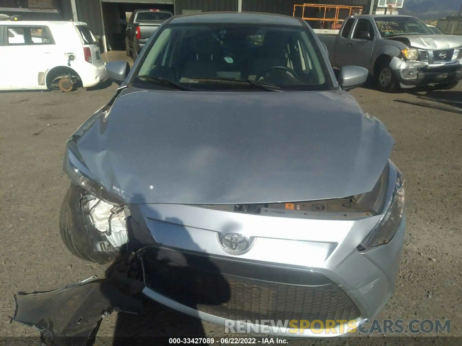 10 Photograph of a damaged car 3MYDLBYV0LY715263 TOYOTA YARIS SEDAN 2020