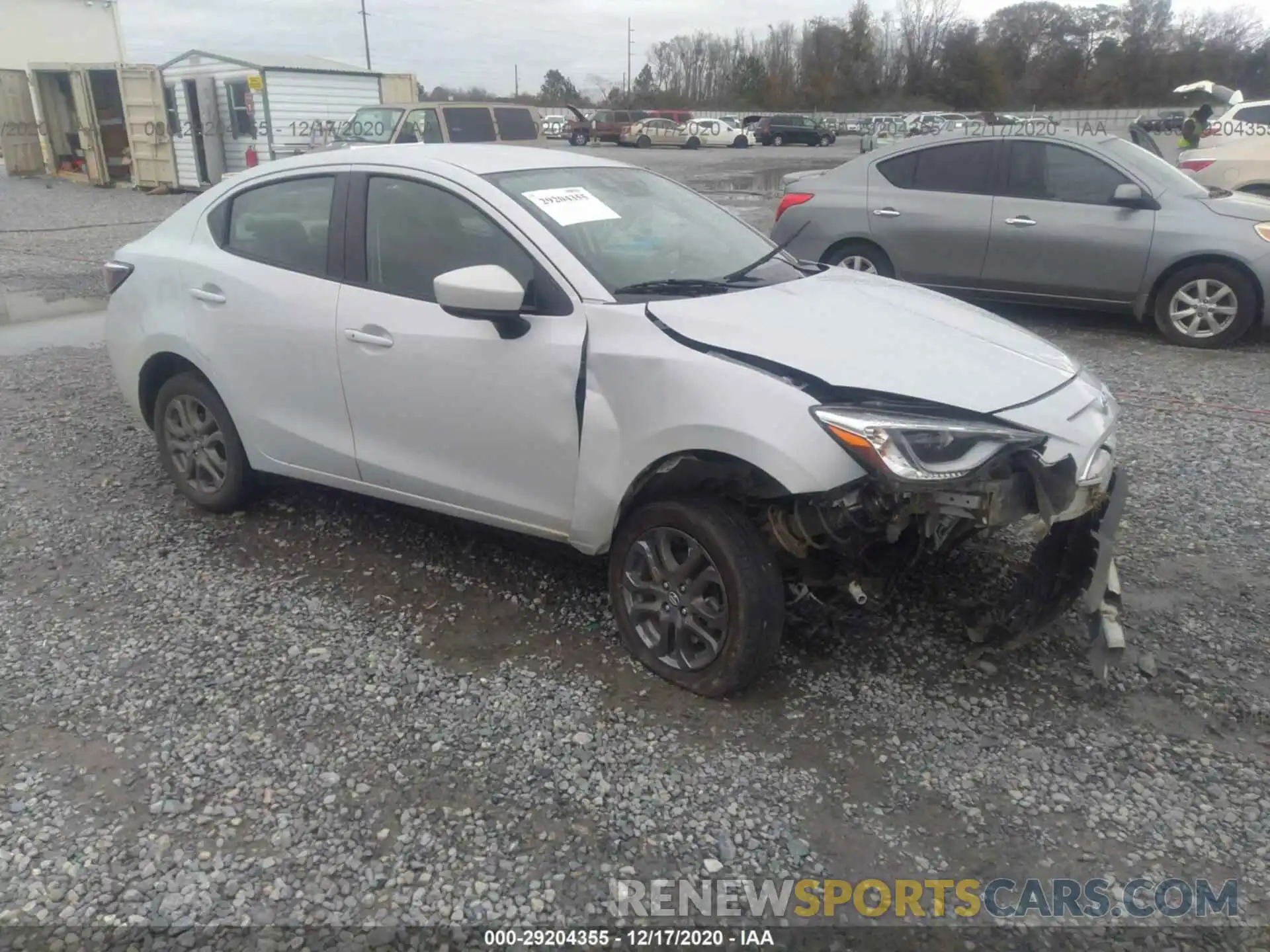 1 Photograph of a damaged car 3MYDLBYV2LY702093 TOYOTA YARIS SEDAN 2020