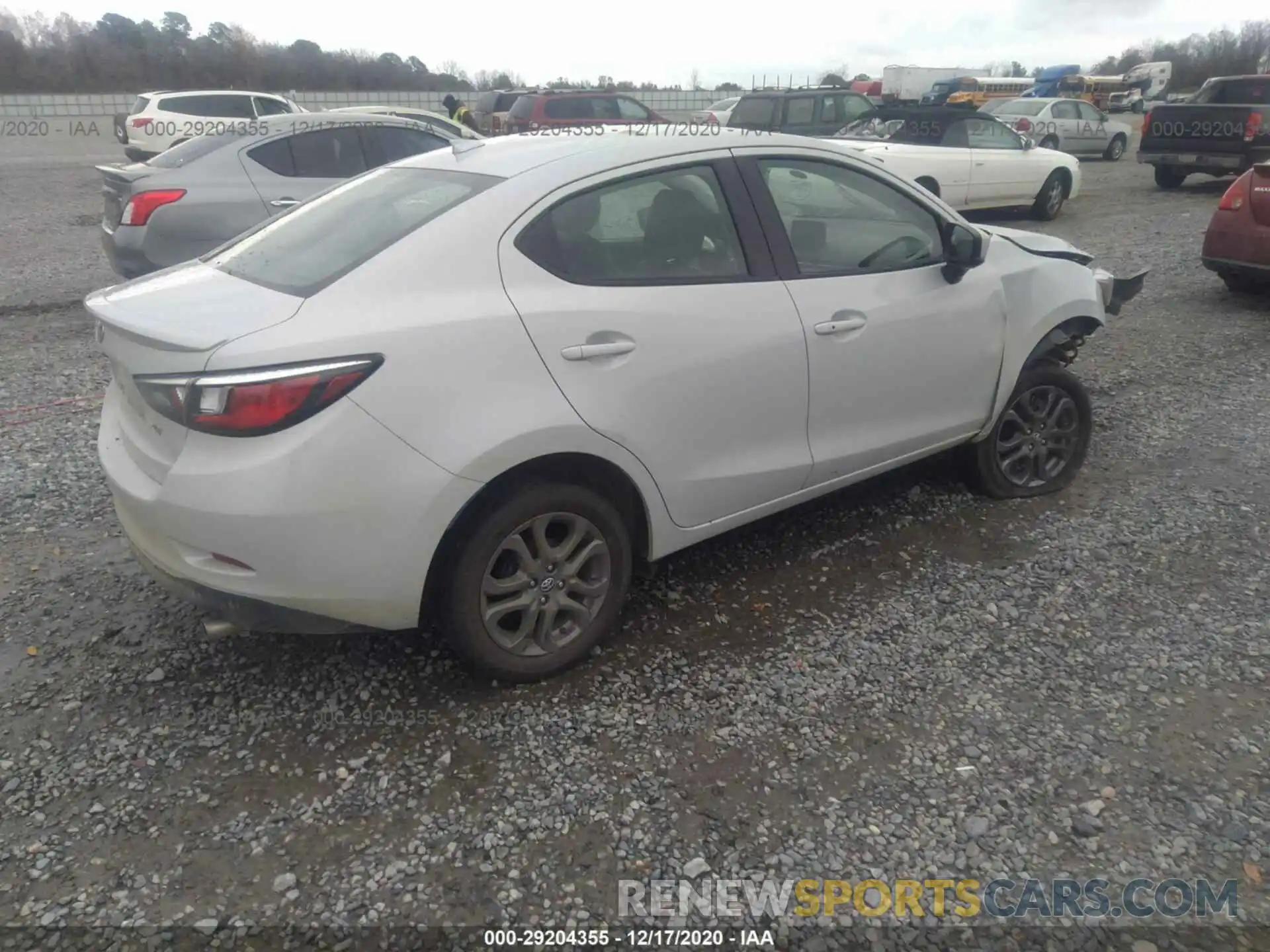 4 Photograph of a damaged car 3MYDLBYV2LY702093 TOYOTA YARIS SEDAN 2020