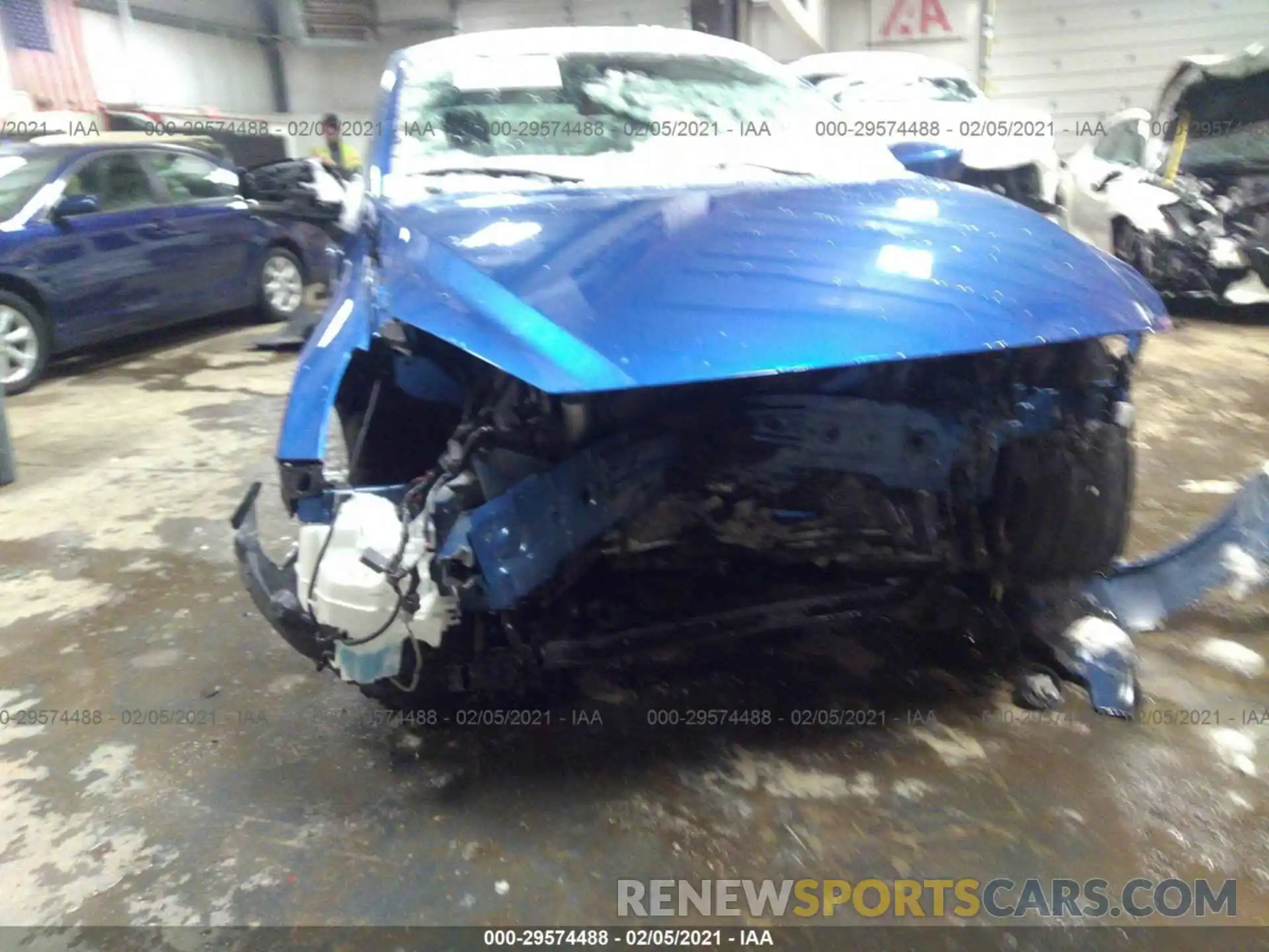 6 Photograph of a damaged car 3MYDLBYV2LY705477 TOYOTA YARIS SEDAN 2020