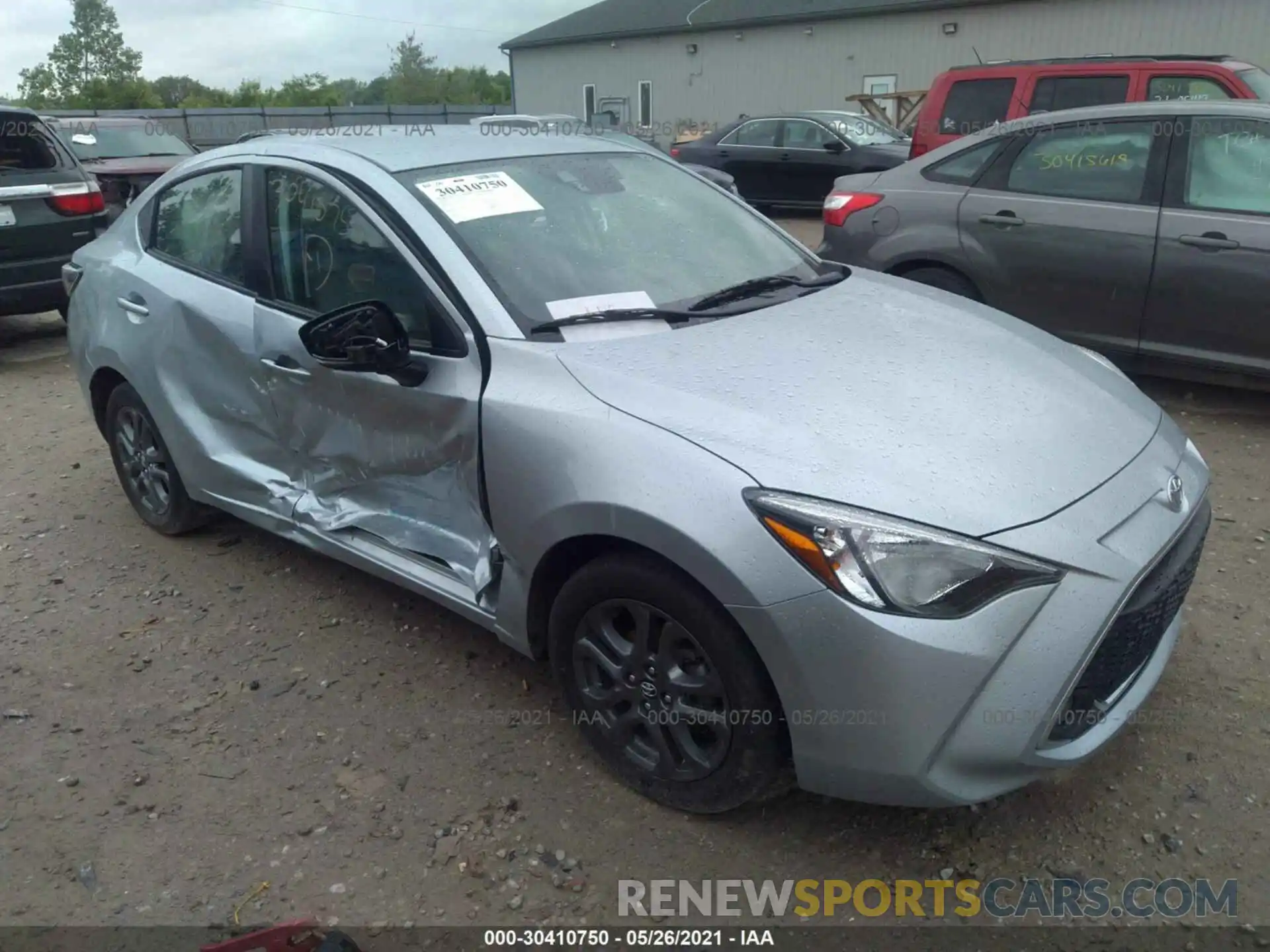 1 Photograph of a damaged car 3MYDLBYV2LY715653 TOYOTA YARIS SEDAN 2020