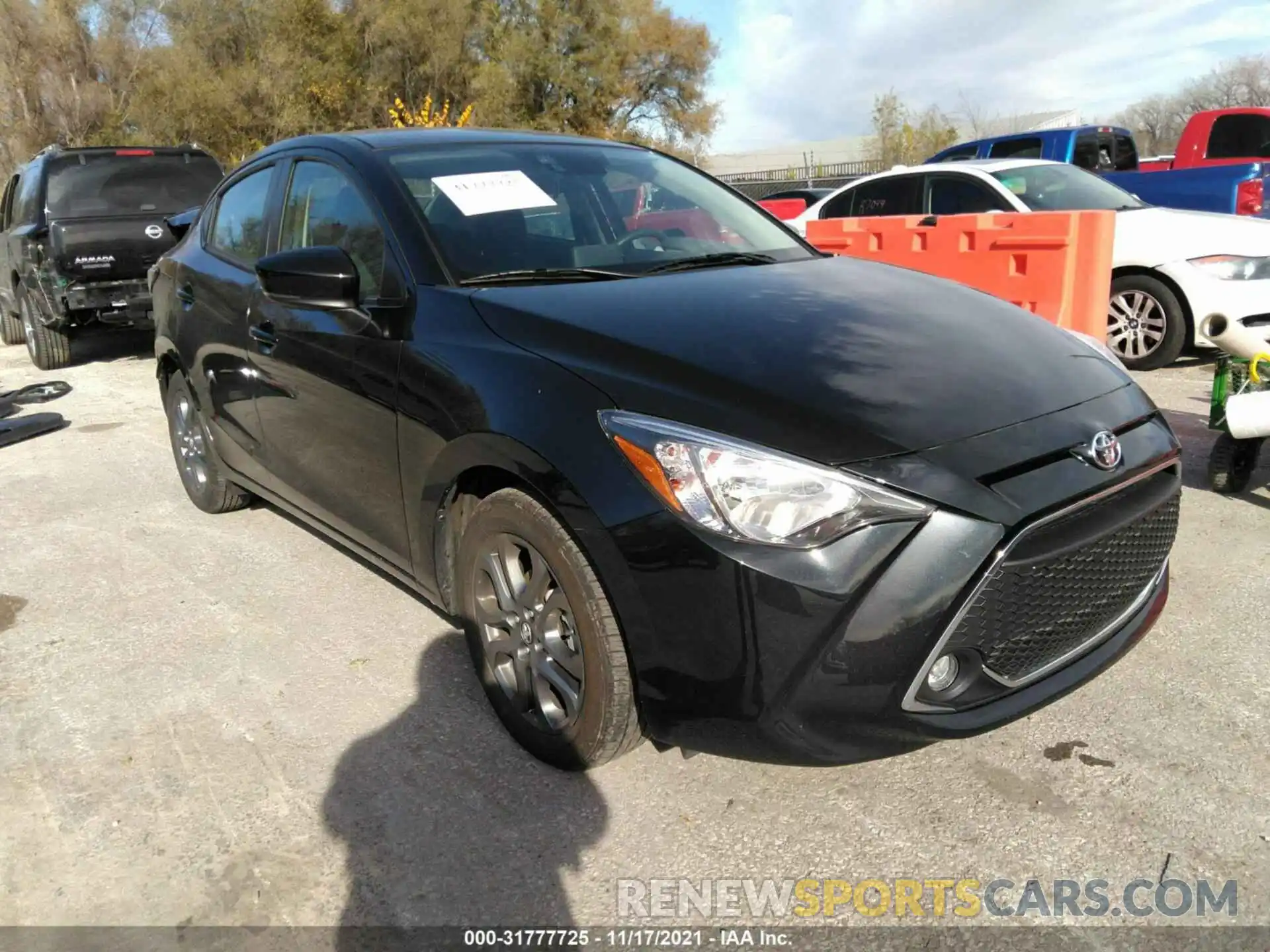 1 Photograph of a damaged car 3MYDLBYV2LY716155 TOYOTA YARIS SEDAN 2020