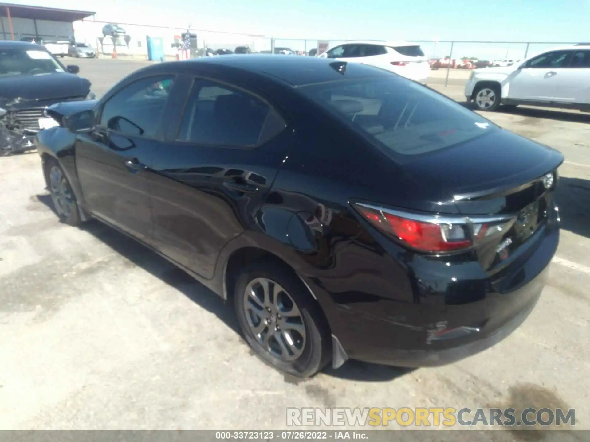 3 Photograph of a damaged car 3MYDLBYV2LY716950 TOYOTA YARIS SEDAN 2020