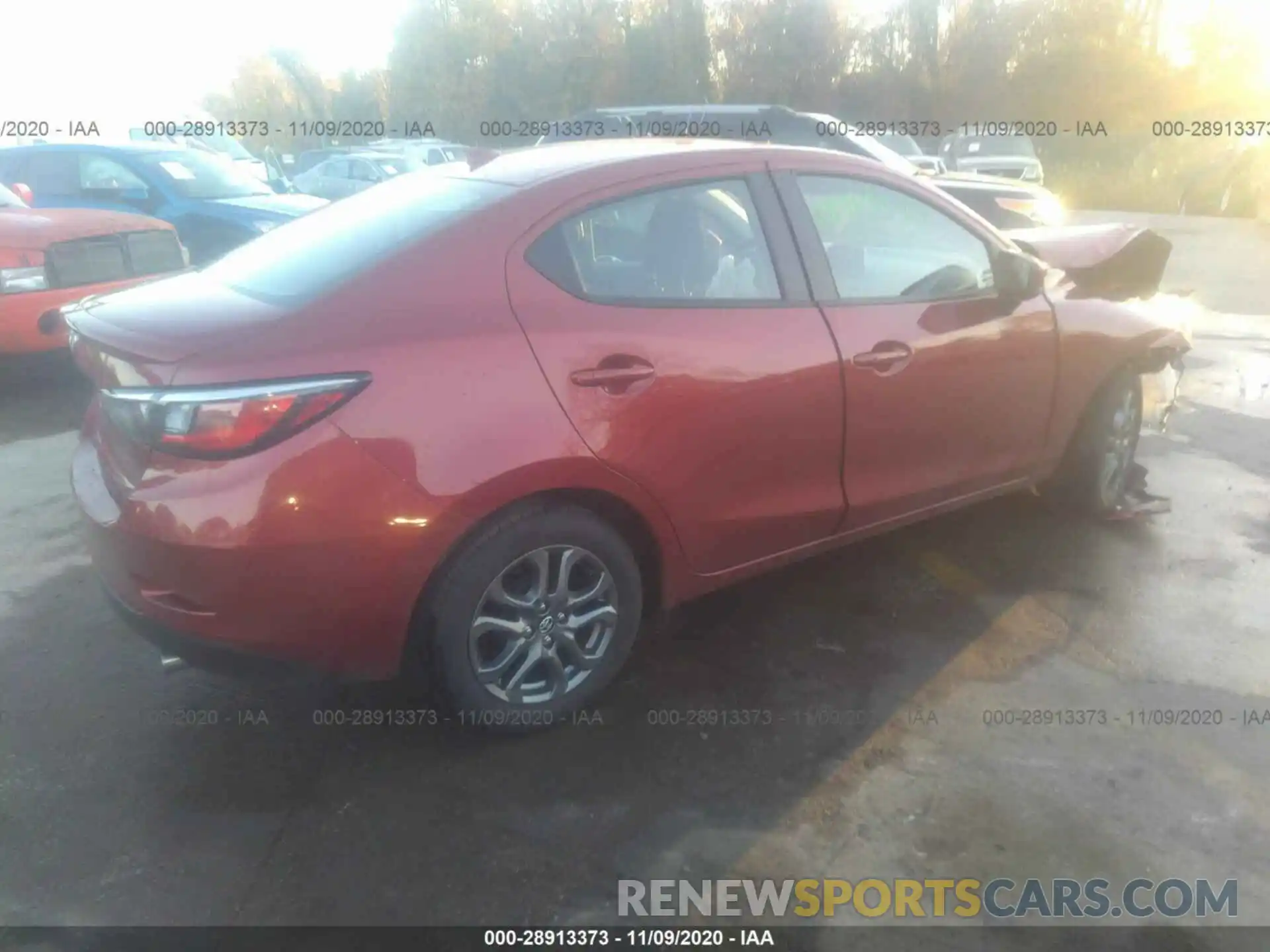 4 Photograph of a damaged car 3MYDLBYV2LY716964 TOYOTA YARIS SEDAN 2020