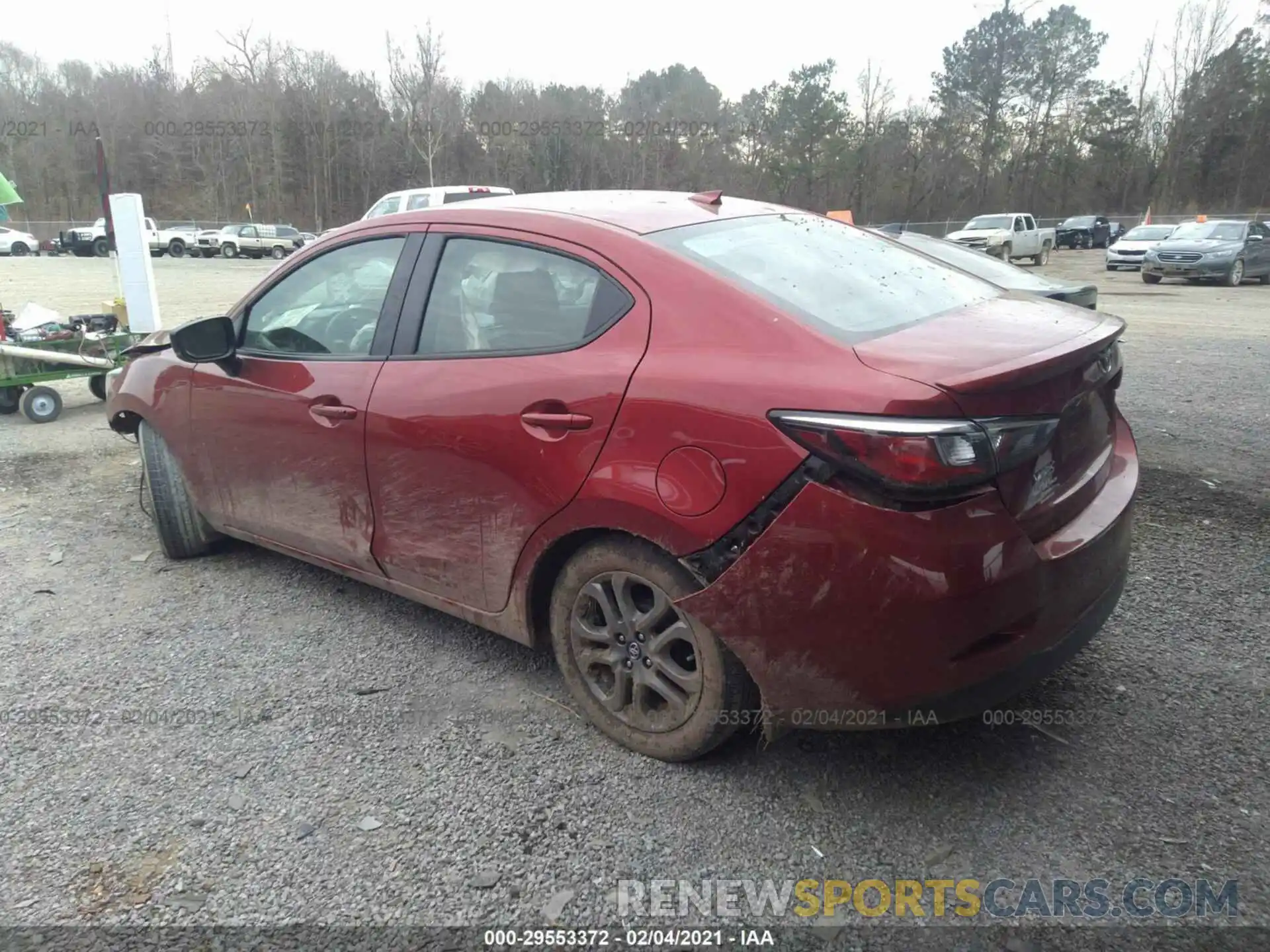 3 Photograph of a damaged car 3MYDLBYV3LY708064 TOYOTA YARIS SEDAN 2020