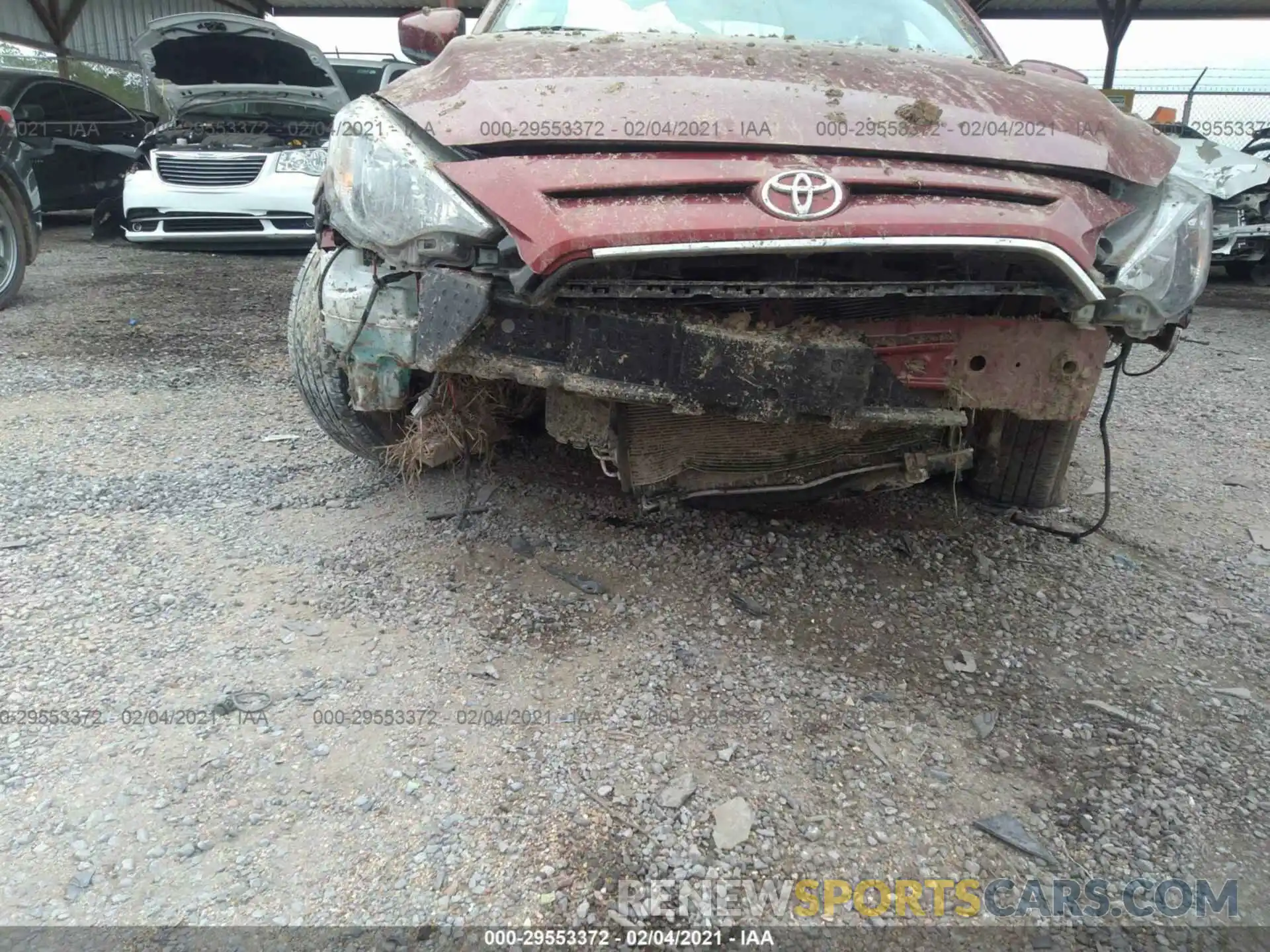 6 Photograph of a damaged car 3MYDLBYV3LY708064 TOYOTA YARIS SEDAN 2020