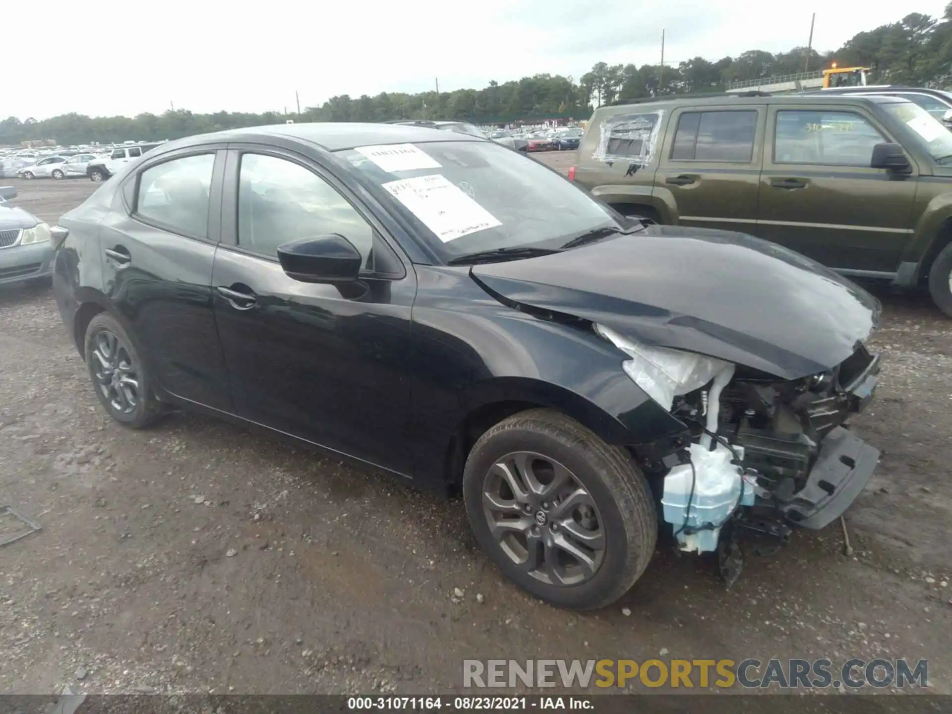 1 Photograph of a damaged car 3MYDLBYV4LY710681 TOYOTA YARIS SEDAN 2020