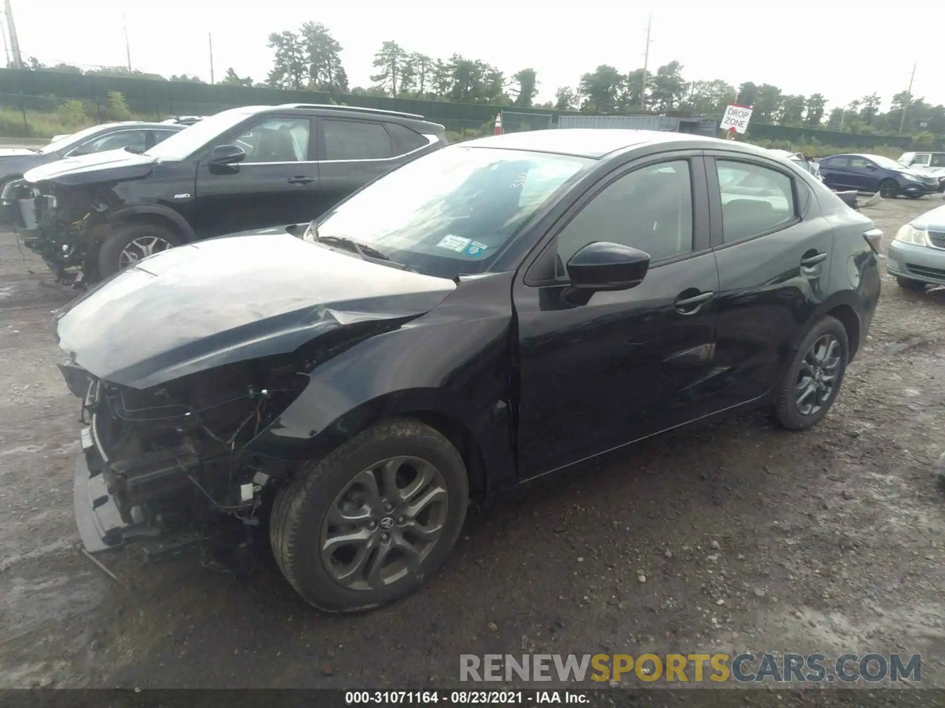 2 Photograph of a damaged car 3MYDLBYV4LY710681 TOYOTA YARIS SEDAN 2020