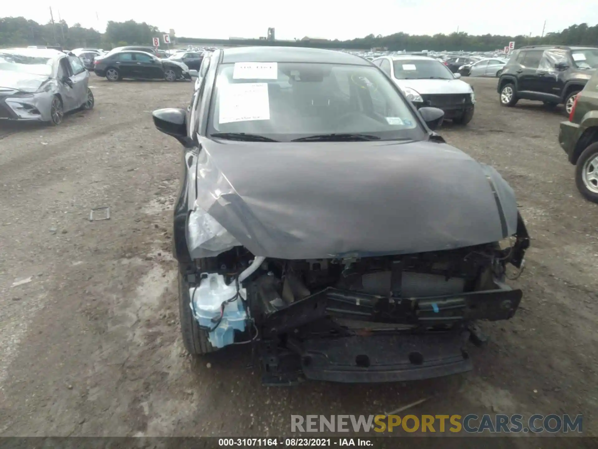 6 Photograph of a damaged car 3MYDLBYV4LY710681 TOYOTA YARIS SEDAN 2020