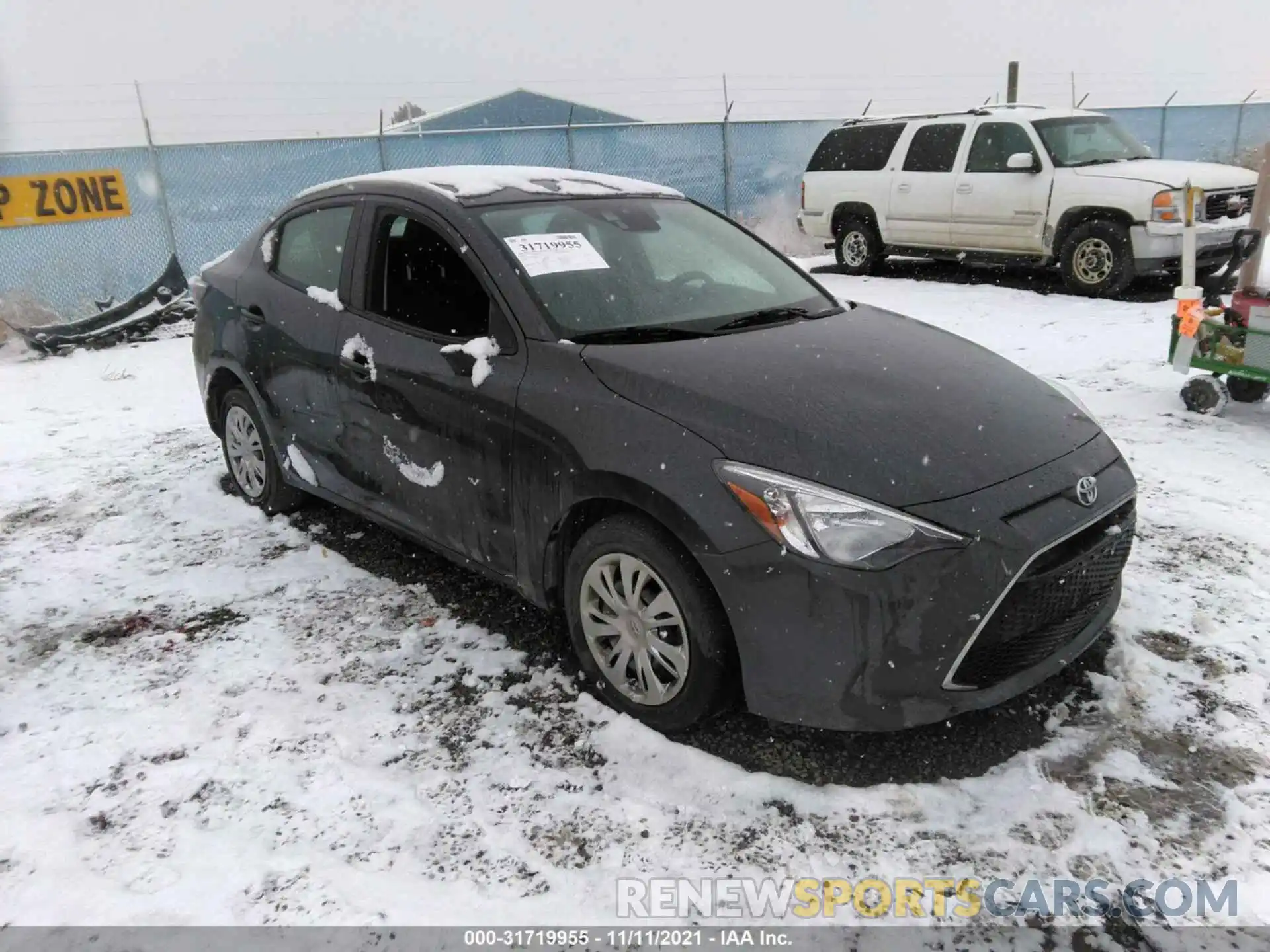 1 Photograph of a damaged car 3MYDLBYV4LY715900 TOYOTA YARIS SEDAN 2020