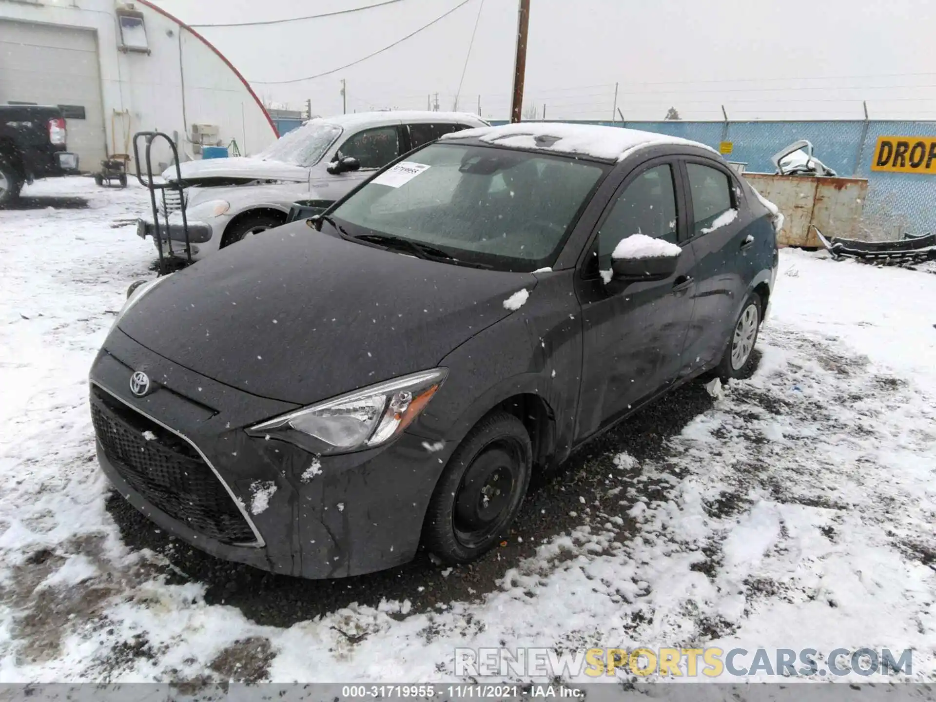 2 Photograph of a damaged car 3MYDLBYV4LY715900 TOYOTA YARIS SEDAN 2020