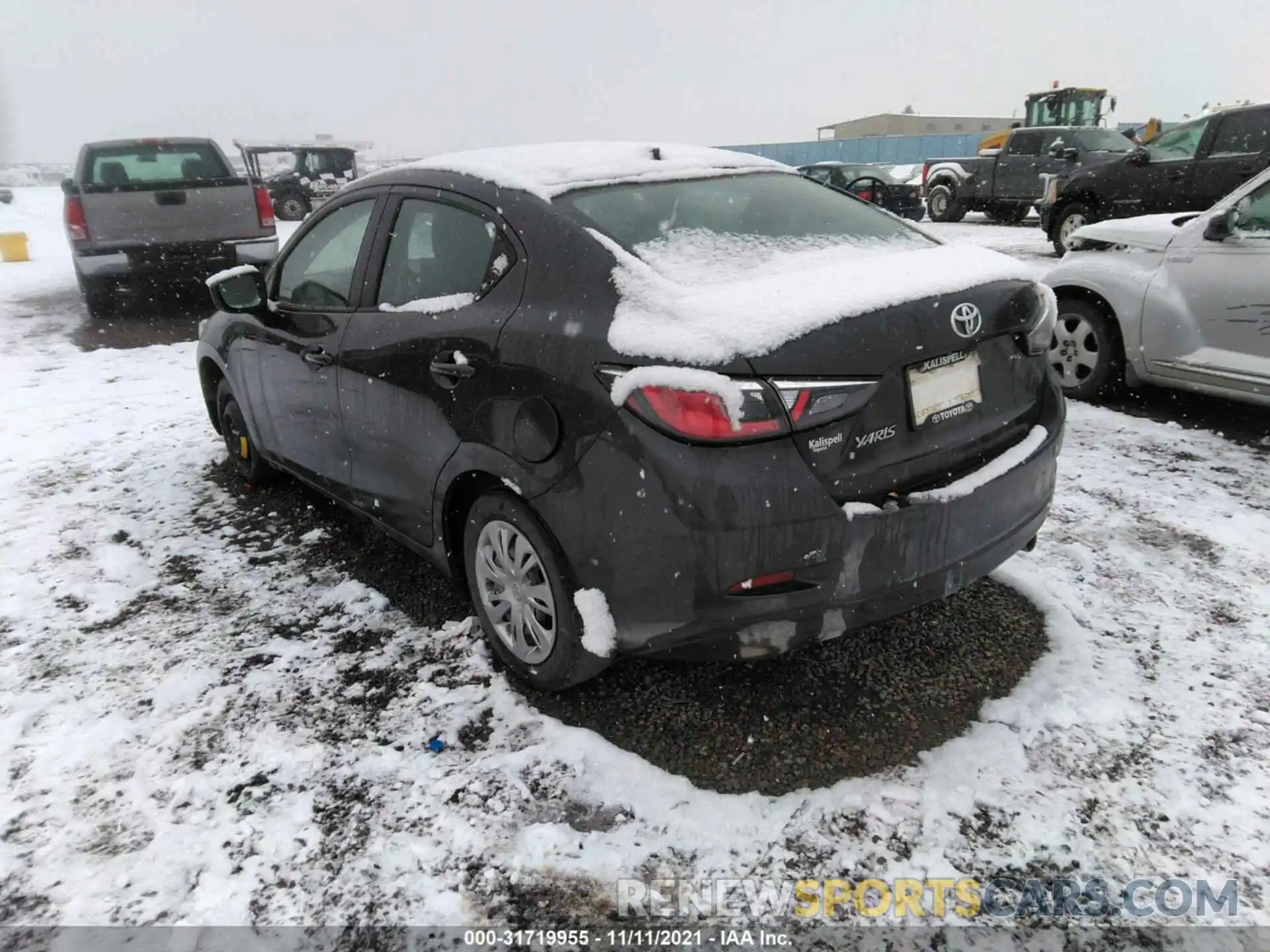 3 Photograph of a damaged car 3MYDLBYV4LY715900 TOYOTA YARIS SEDAN 2020