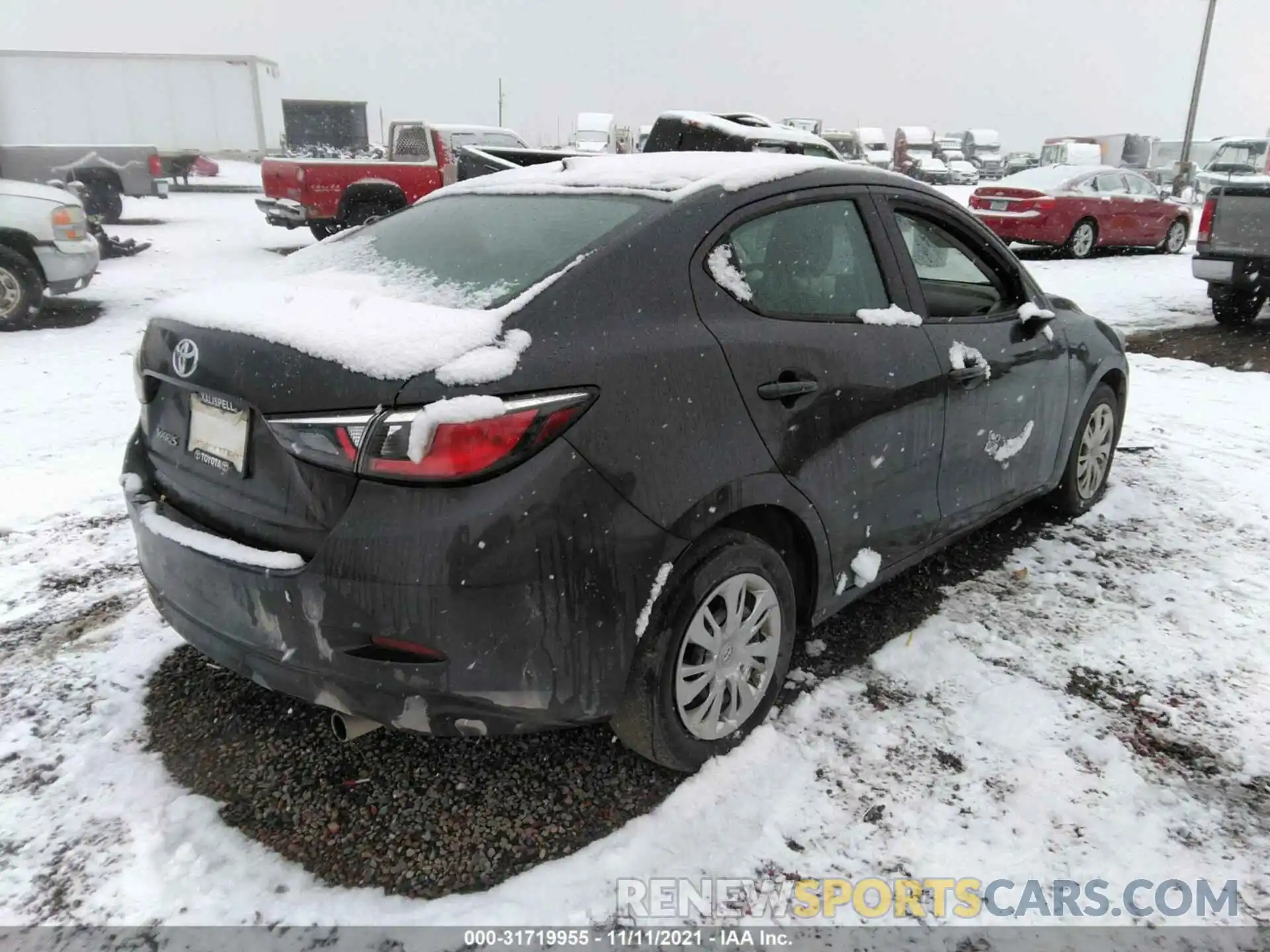 4 Photograph of a damaged car 3MYDLBYV4LY715900 TOYOTA YARIS SEDAN 2020