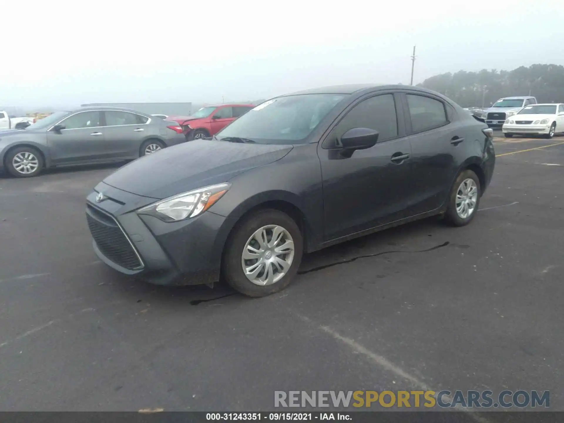 2 Photograph of a damaged car 3MYDLBYV5LY701374 TOYOTA YARIS SEDAN 2020