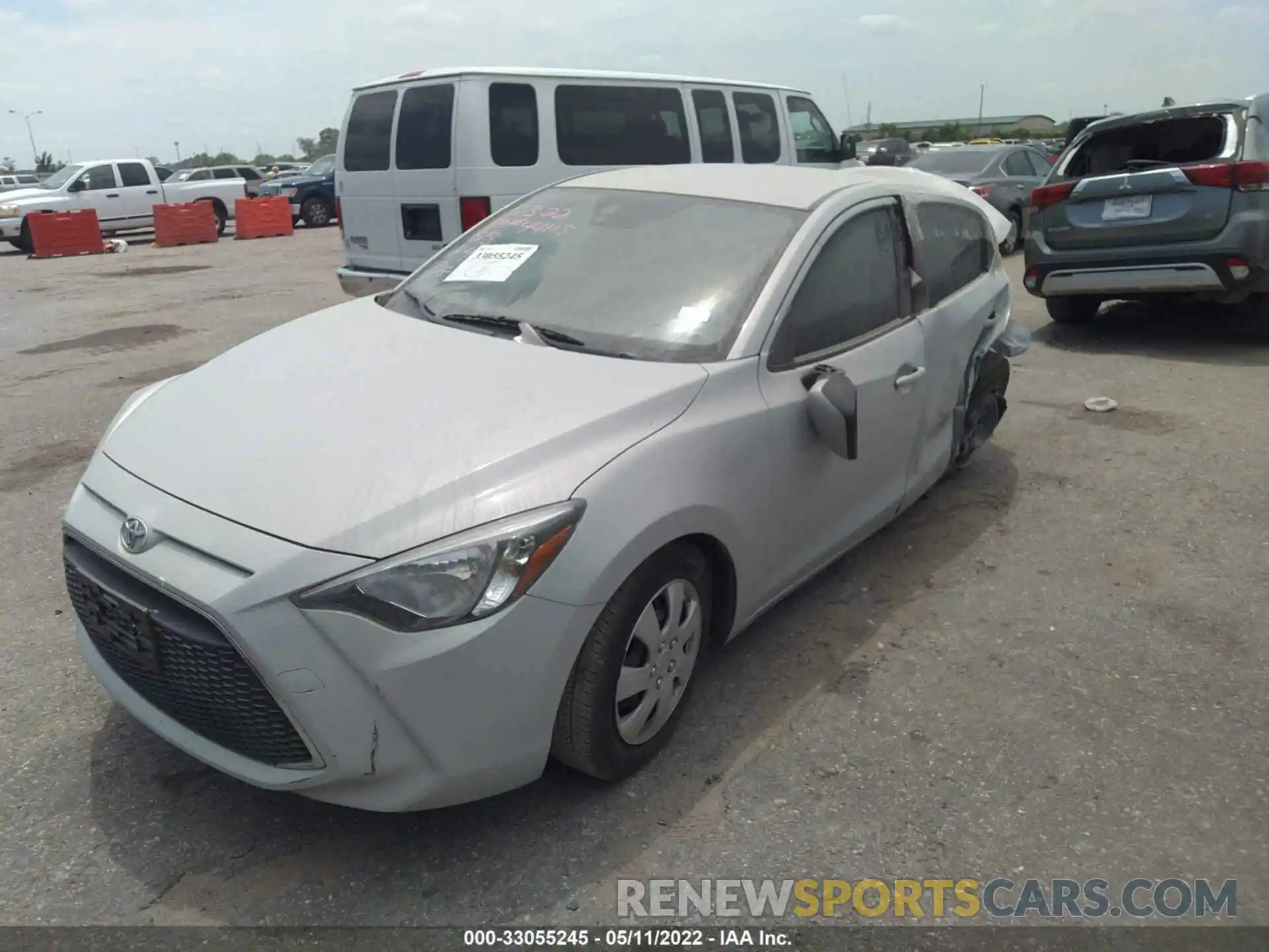 2 Photograph of a damaged car 3MYDLBYV5LY701651 TOYOTA YARIS SEDAN 2020