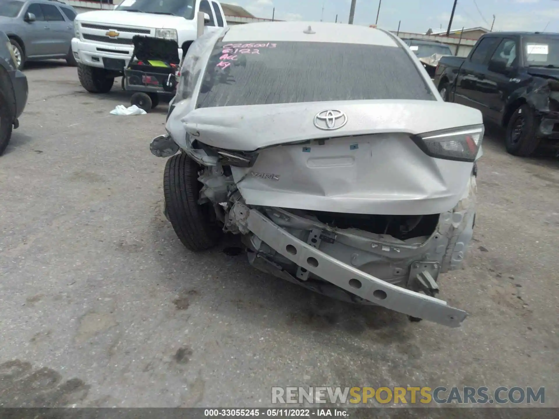 6 Photograph of a damaged car 3MYDLBYV5LY701651 TOYOTA YARIS SEDAN 2020