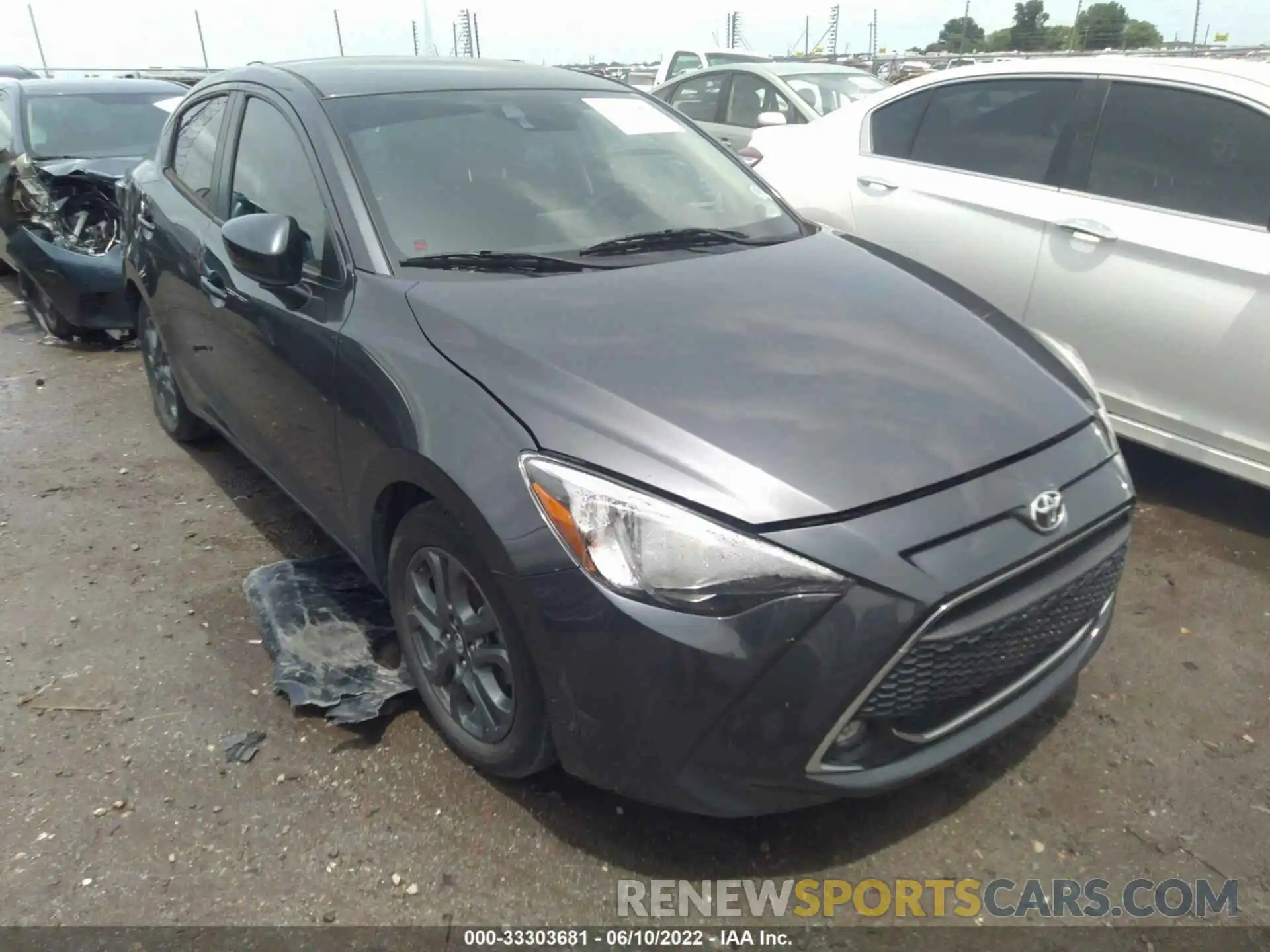 1 Photograph of a damaged car 3MYDLBYV5LY712438 TOYOTA YARIS SEDAN 2020