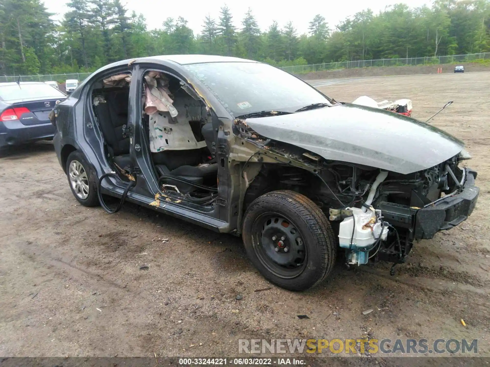 1 Photograph of a damaged car 3MYDLBYV5LY712522 TOYOTA YARIS SEDAN 2020