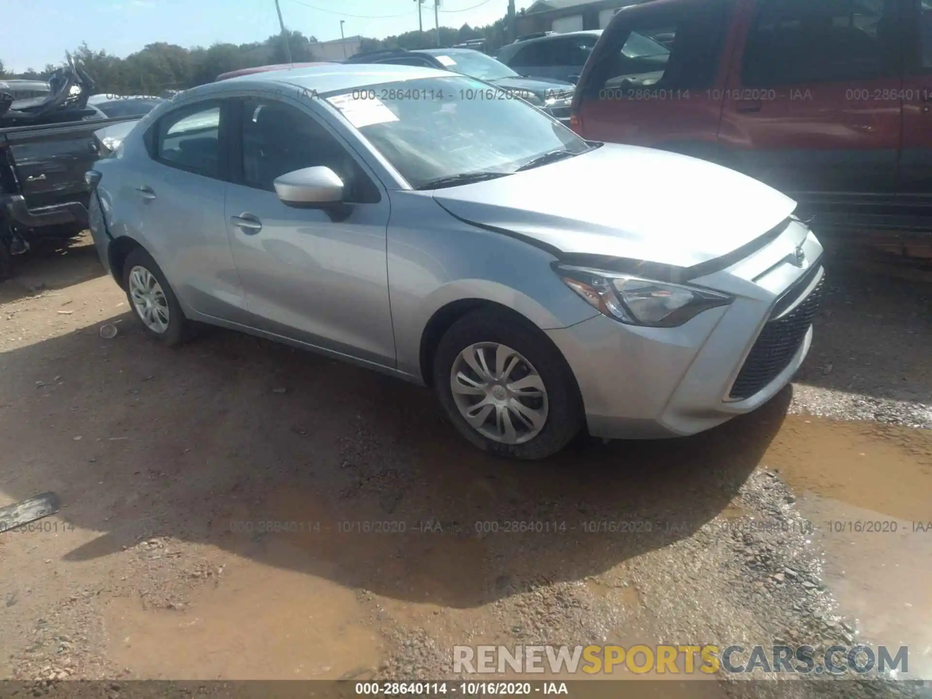 1 Photograph of a damaged car 3MYDLBYV6LY711900 TOYOTA YARIS SEDAN 2020