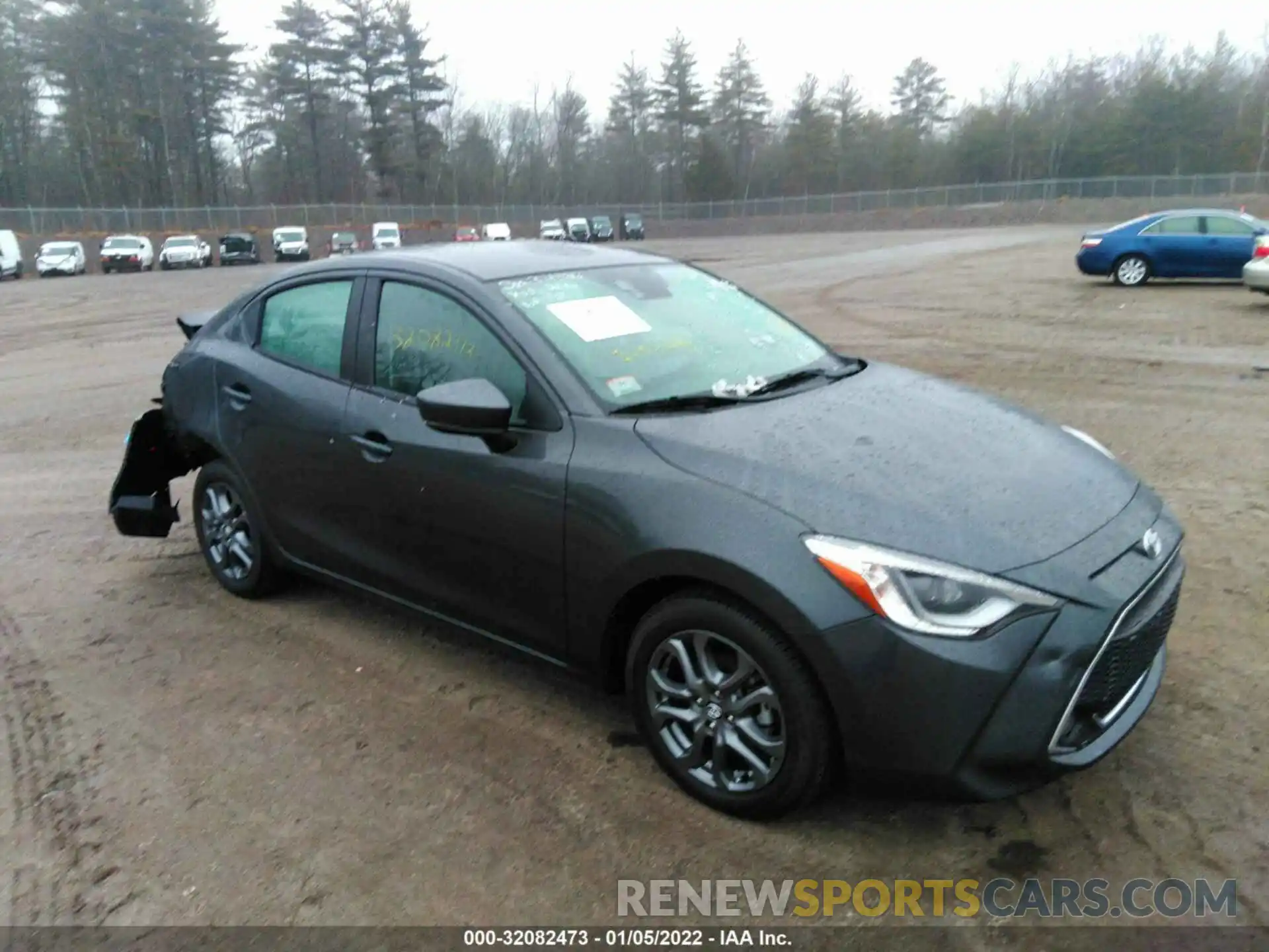 1 Photograph of a damaged car 3MYDLBYV6LY714702 TOYOTA YARIS SEDAN 2020