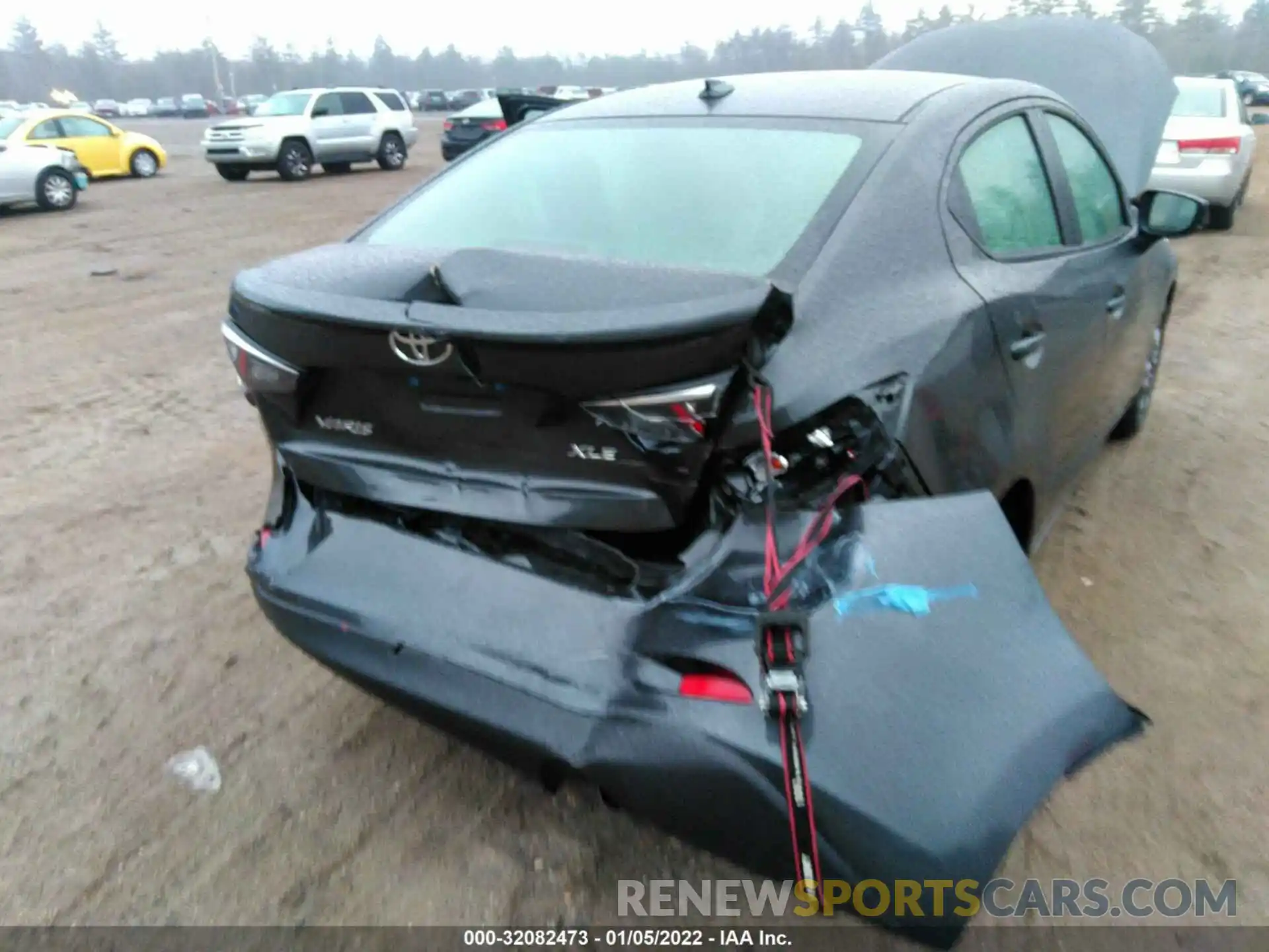 6 Photograph of a damaged car 3MYDLBYV6LY714702 TOYOTA YARIS SEDAN 2020