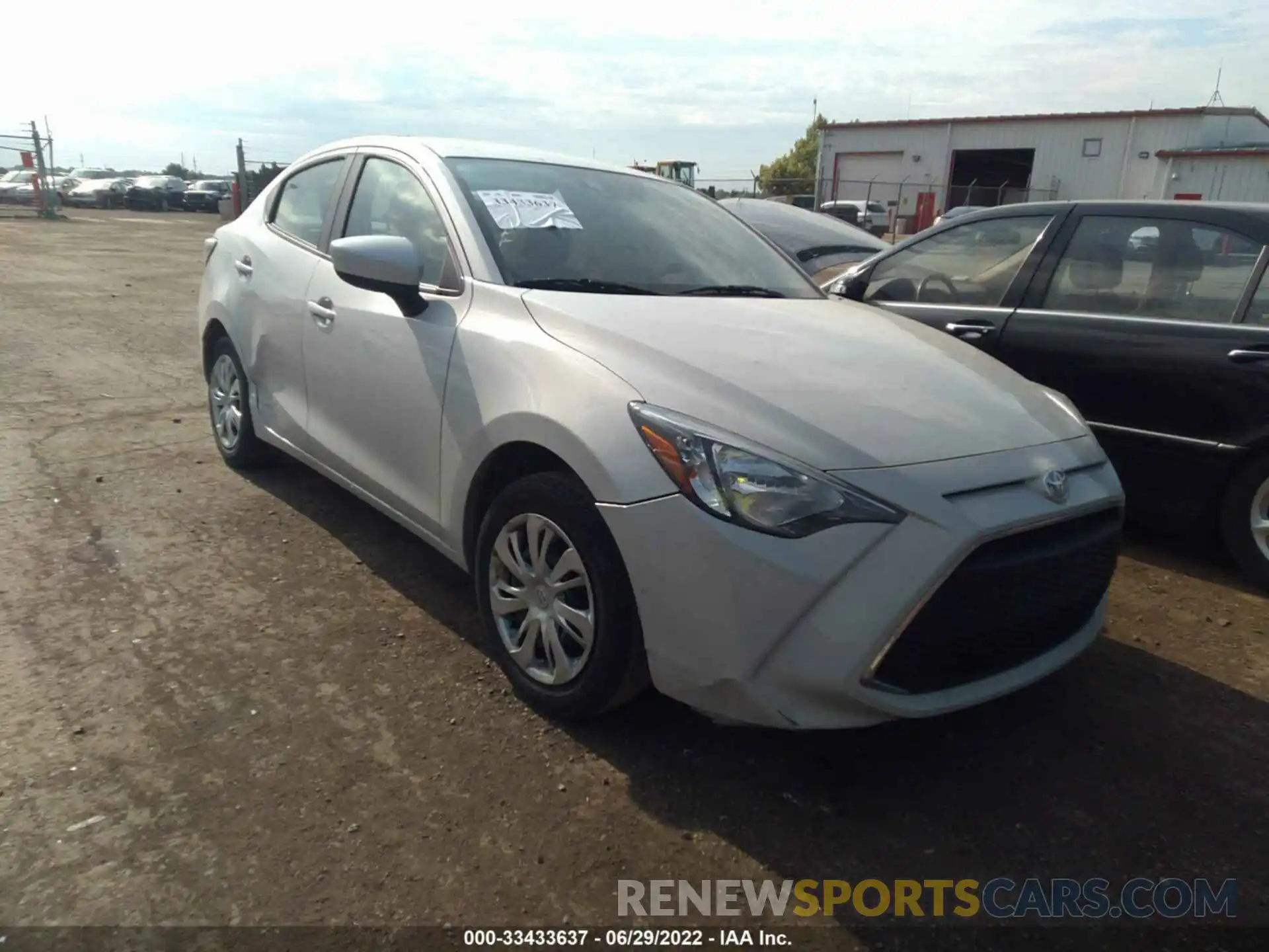 1 Photograph of a damaged car 3MYDLBYV9LY709963 TOYOTA YARIS SEDAN 2020